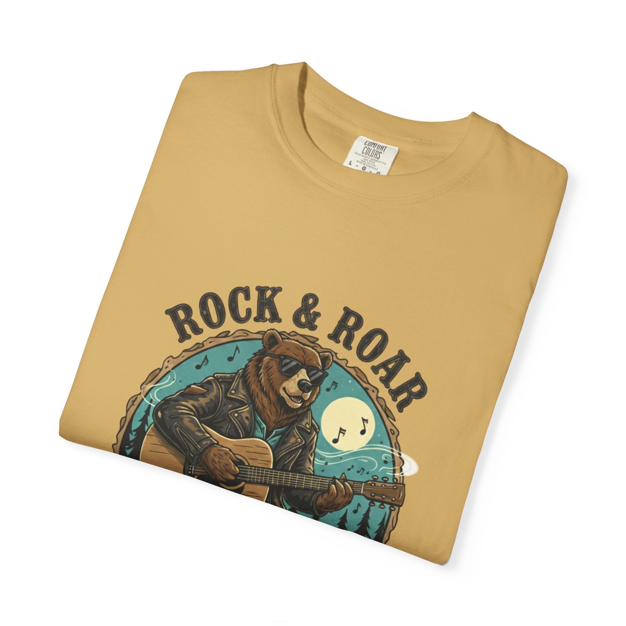 Rock & Roar: Campfire Blues Bear Fret Life Tee