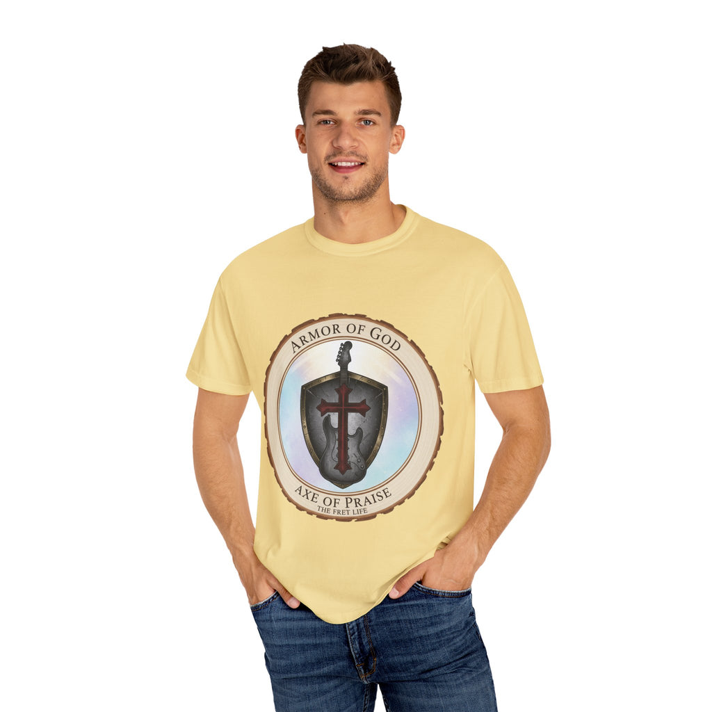 Armor of God T-Shirt | Ephesians 6 Christian Guitarist Tee