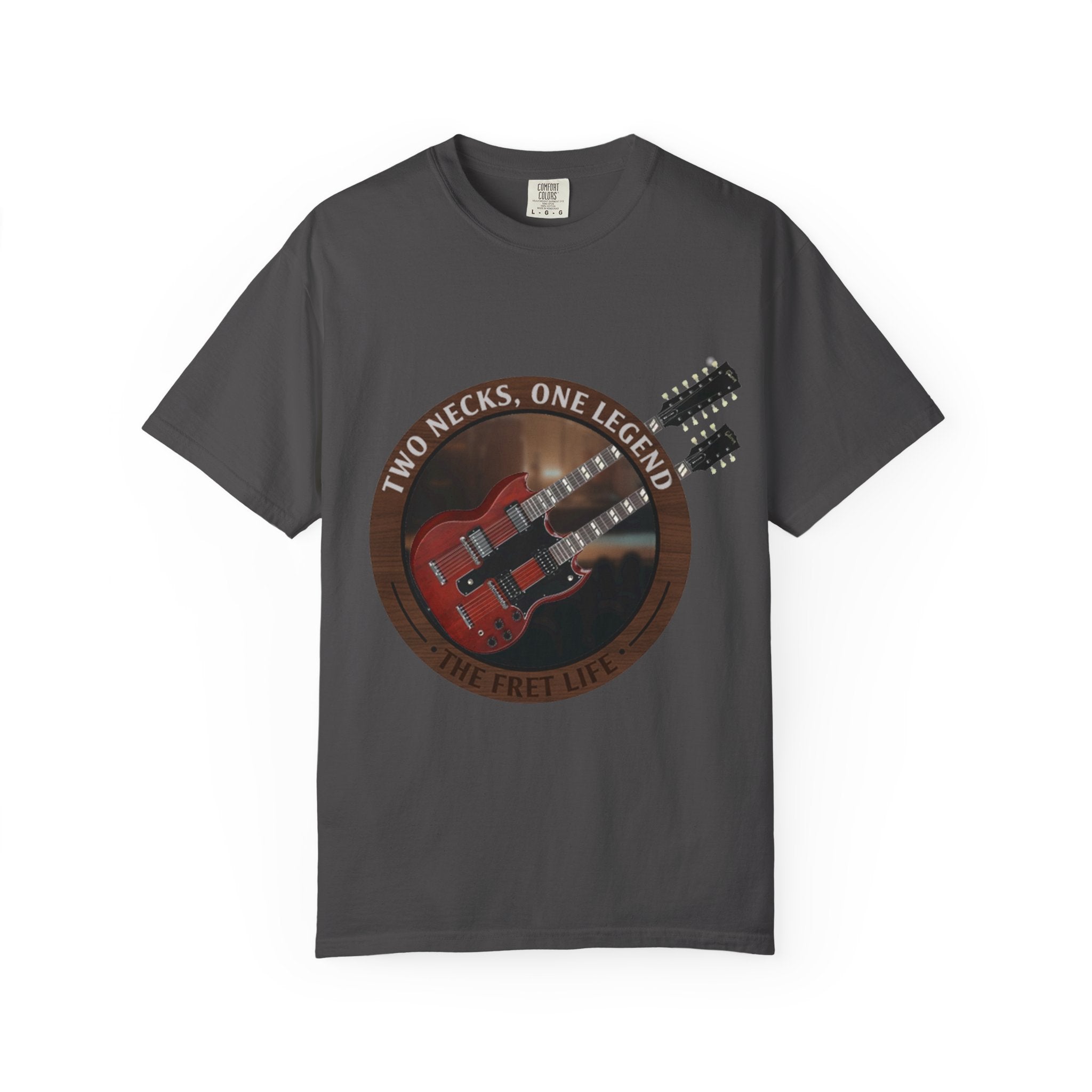 Double Neck T-Shirt | LZ Guitar Legend Tee