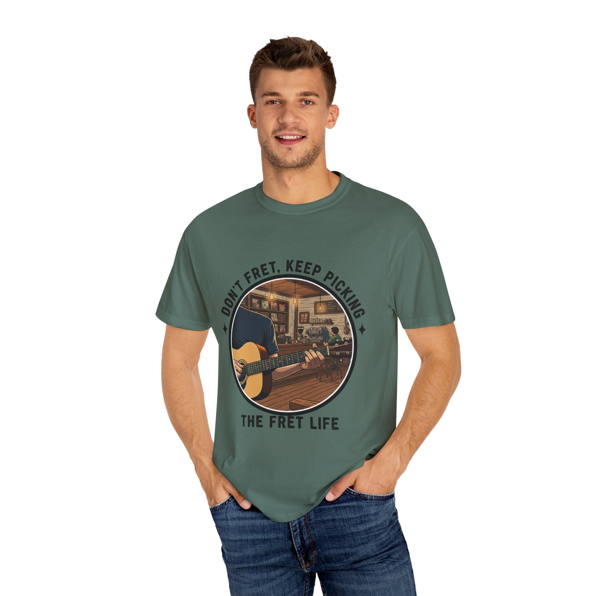 Don't Fret, Keep Picking: Guitar T-Shirt