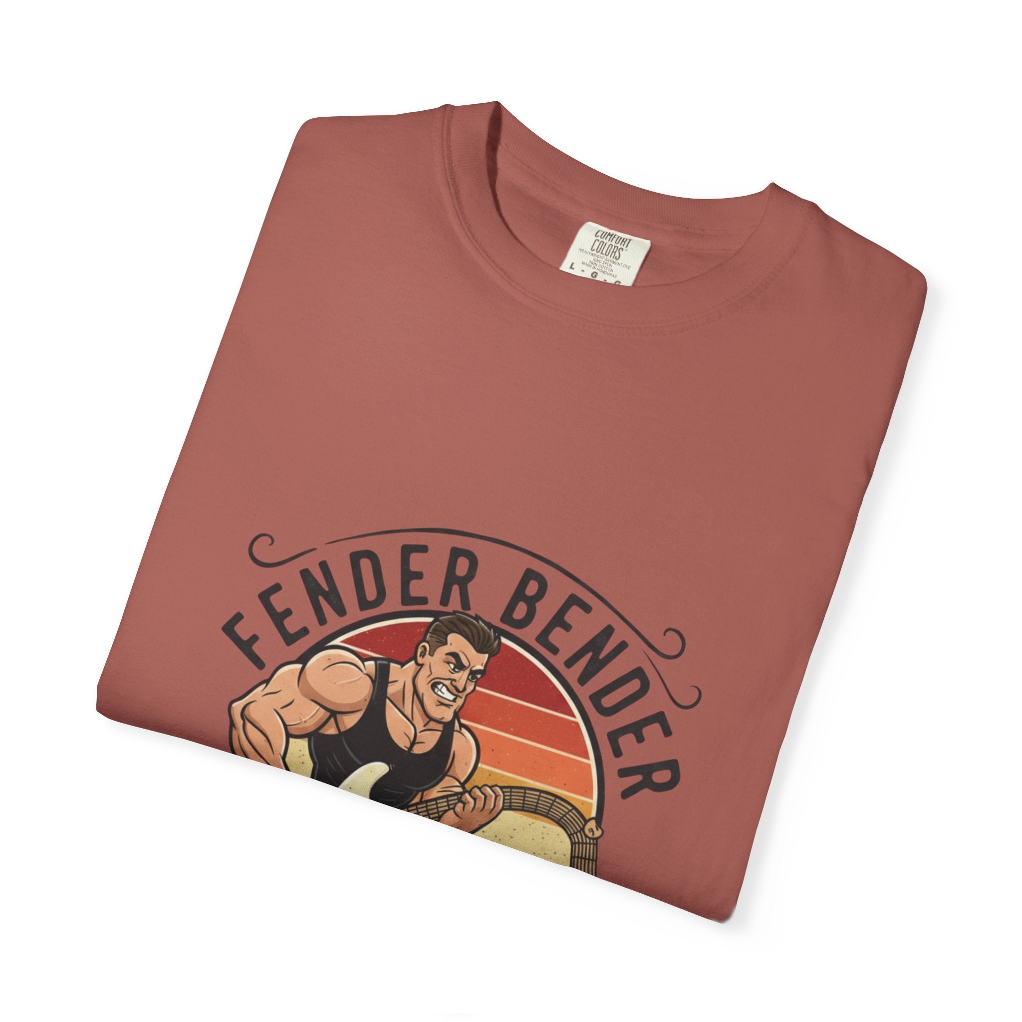 Fender Bender: The Fret Life T-Shirt (Vintage Rocker Edition)