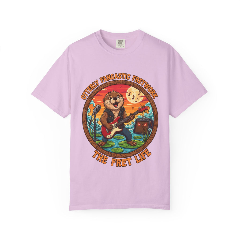 Otterly Fangastic Fretwork: The Fret Life Rocker Tee
