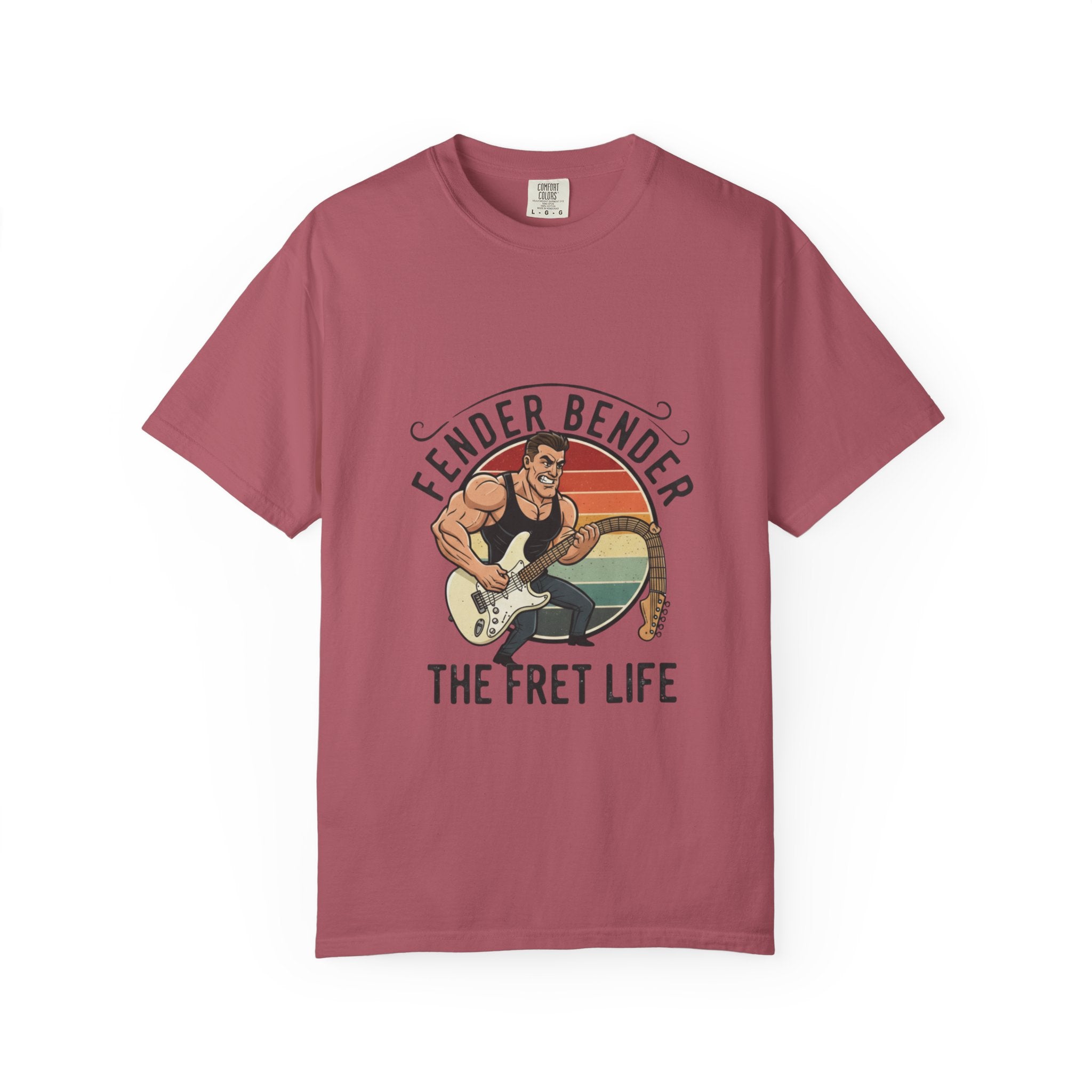 Fender Bender: The Fret Life T-Shirt (Vintage Rocker Edition)