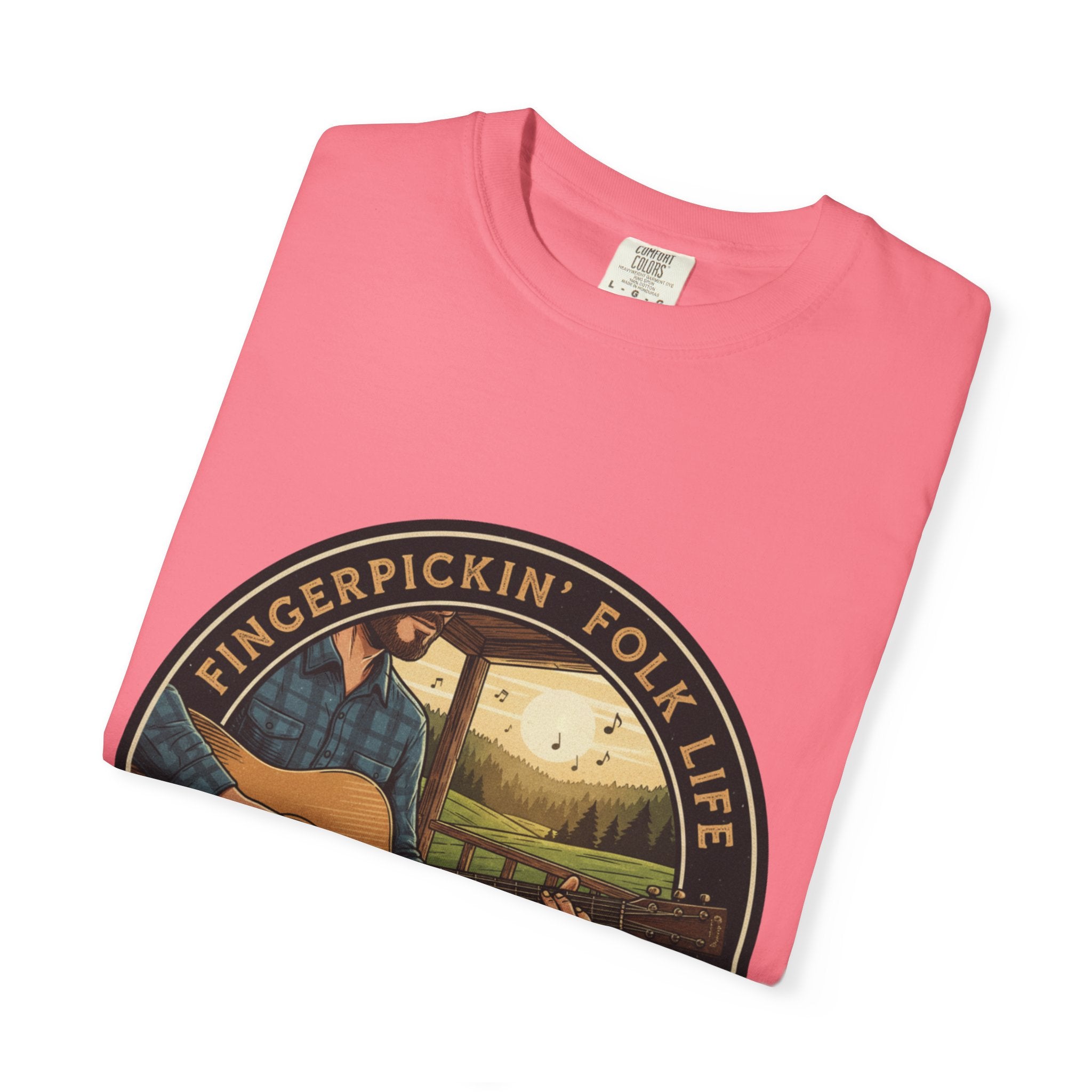 Fingerpickin' Folk Life: Porch & Sunset Acoustic Tee
