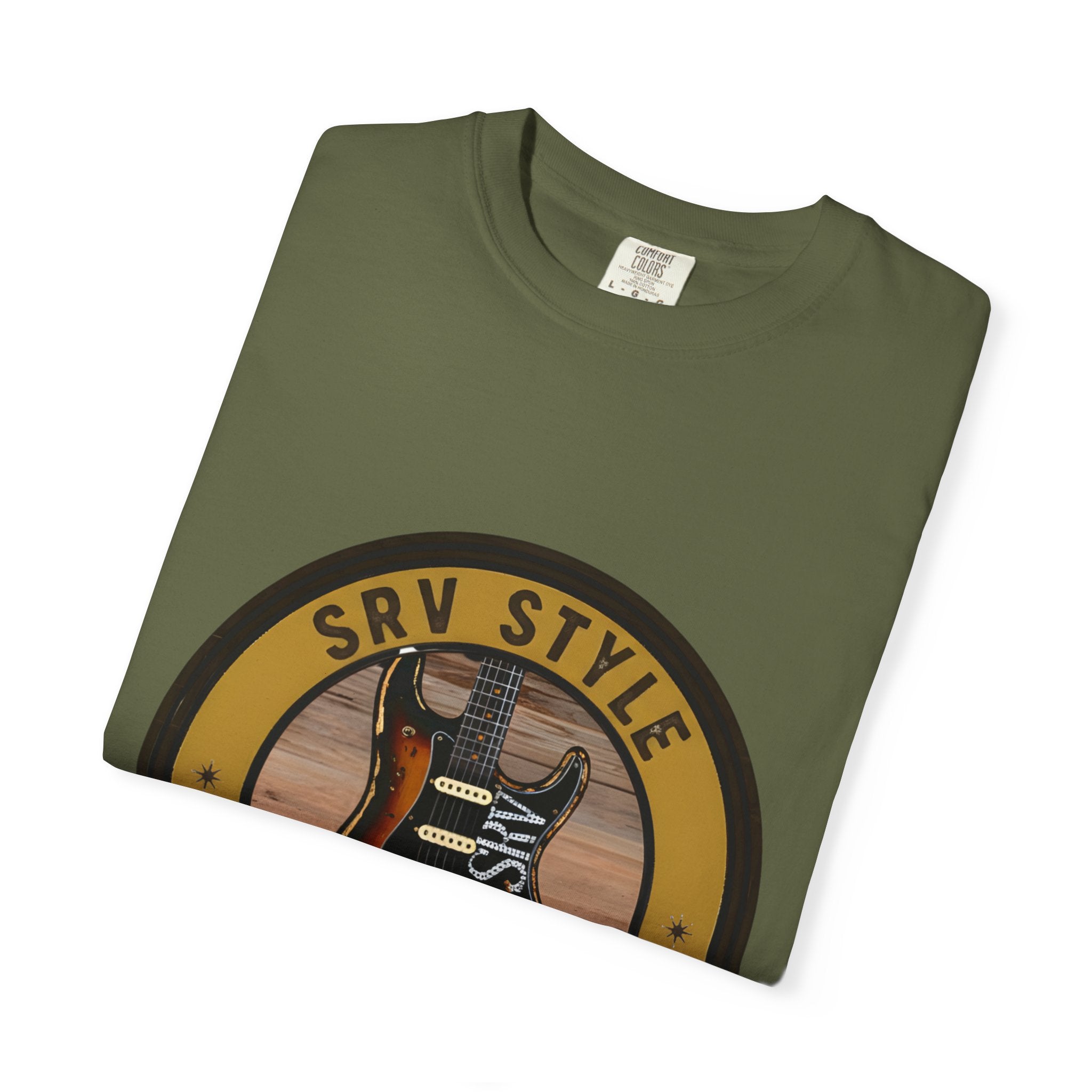 SRV Style Tee | Blues Guitar Fan T-Shirt