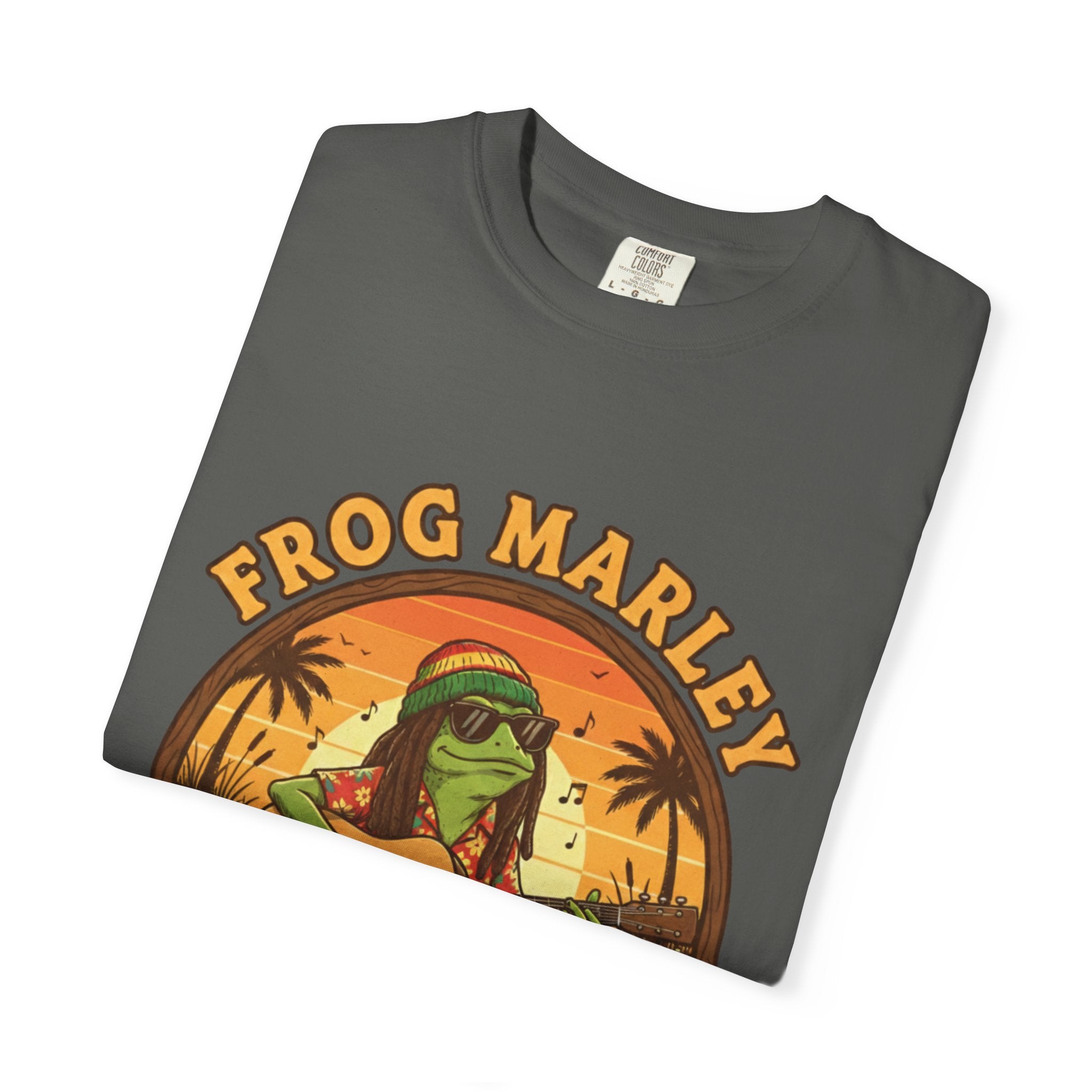 Frog Marley: Reggae Ribbit Rhythms Fret Life Tee