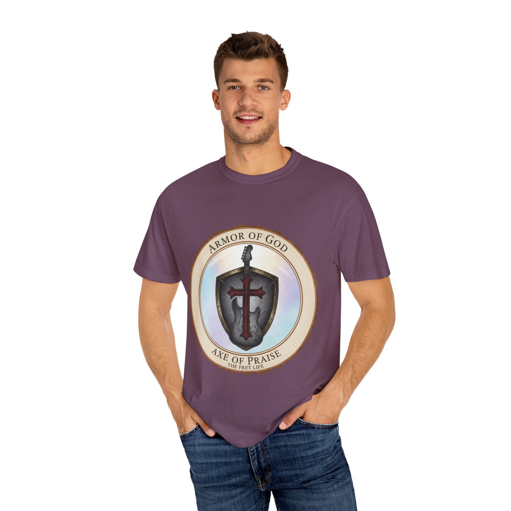 Armor of God T-Shirt | Ephesians 6 Christian Guitarist Tee