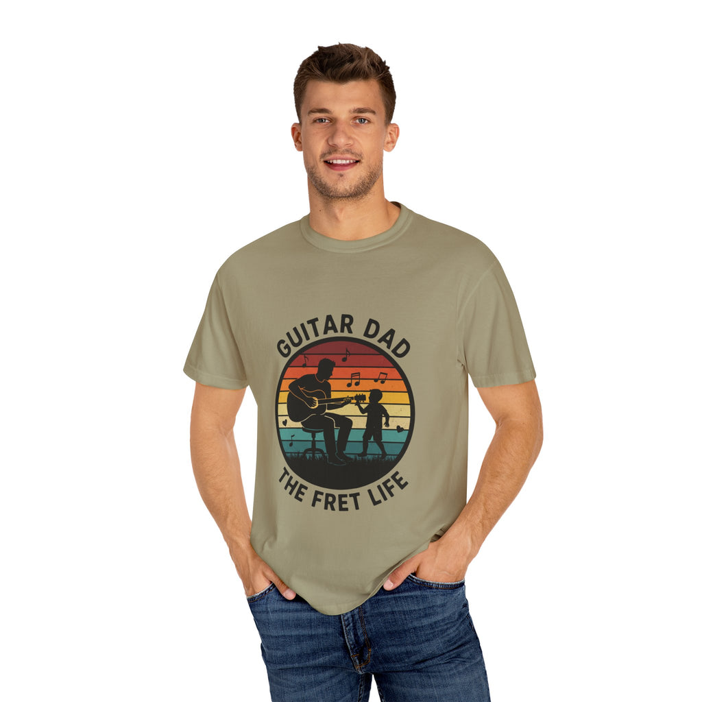Guitar Dad: The Fret Life Silhouetted Tee