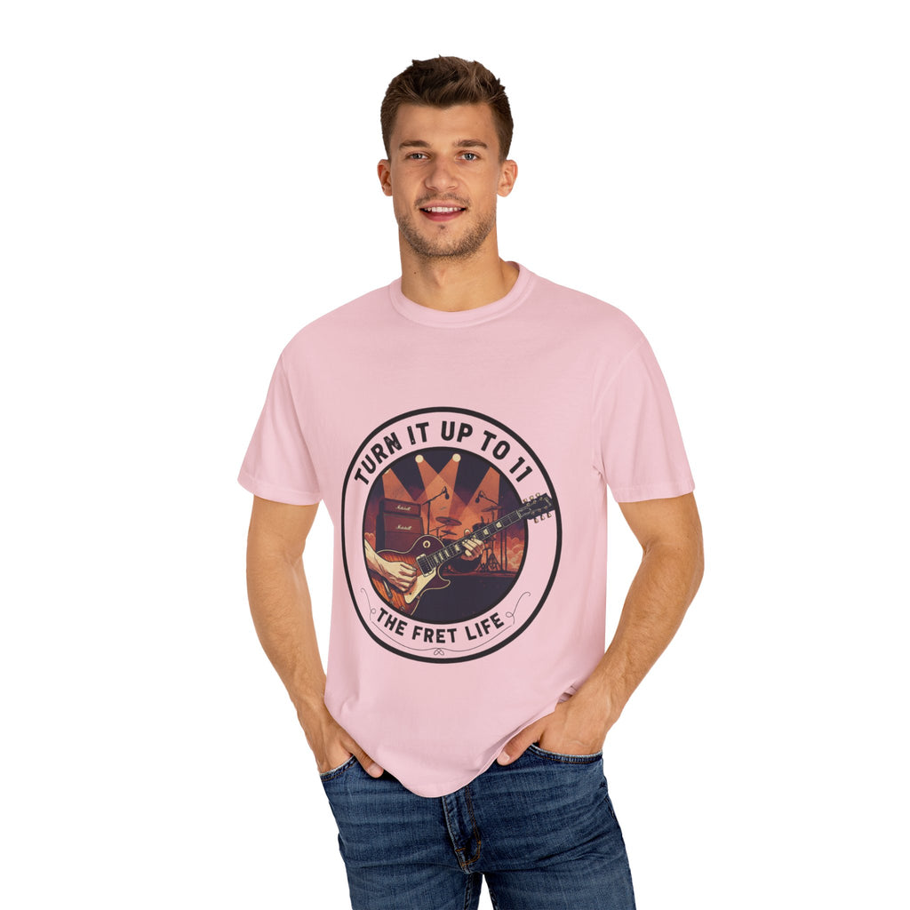 Turn it Up to 11 Unisex Guitar T-Shirt - Music Lover Gift Idea