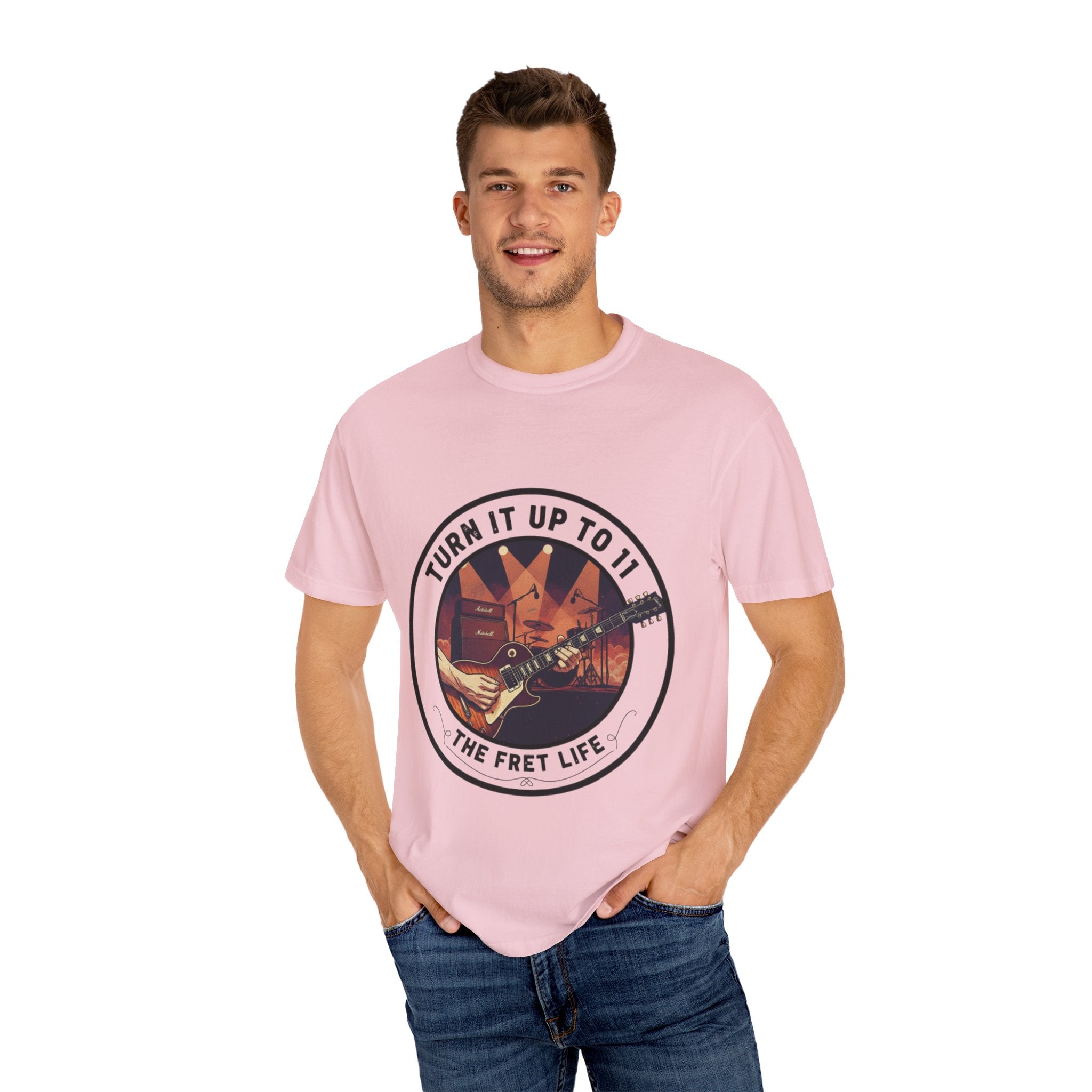 Turn it Up to 11 Unisex Guitar T-Shirt - Music Lover Gift Idea