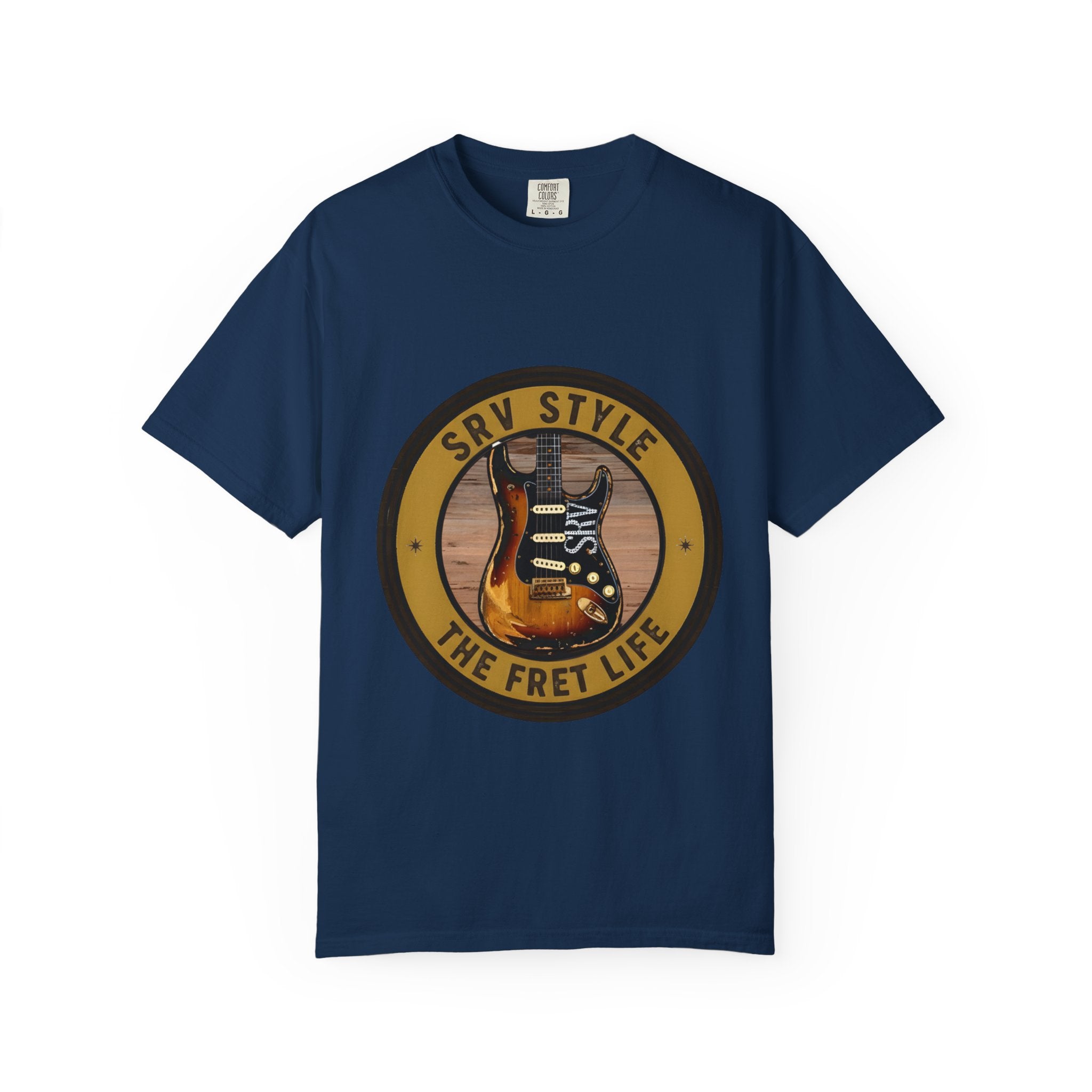 SRV Style Tee | Blues Guitar Fan T-Shirt