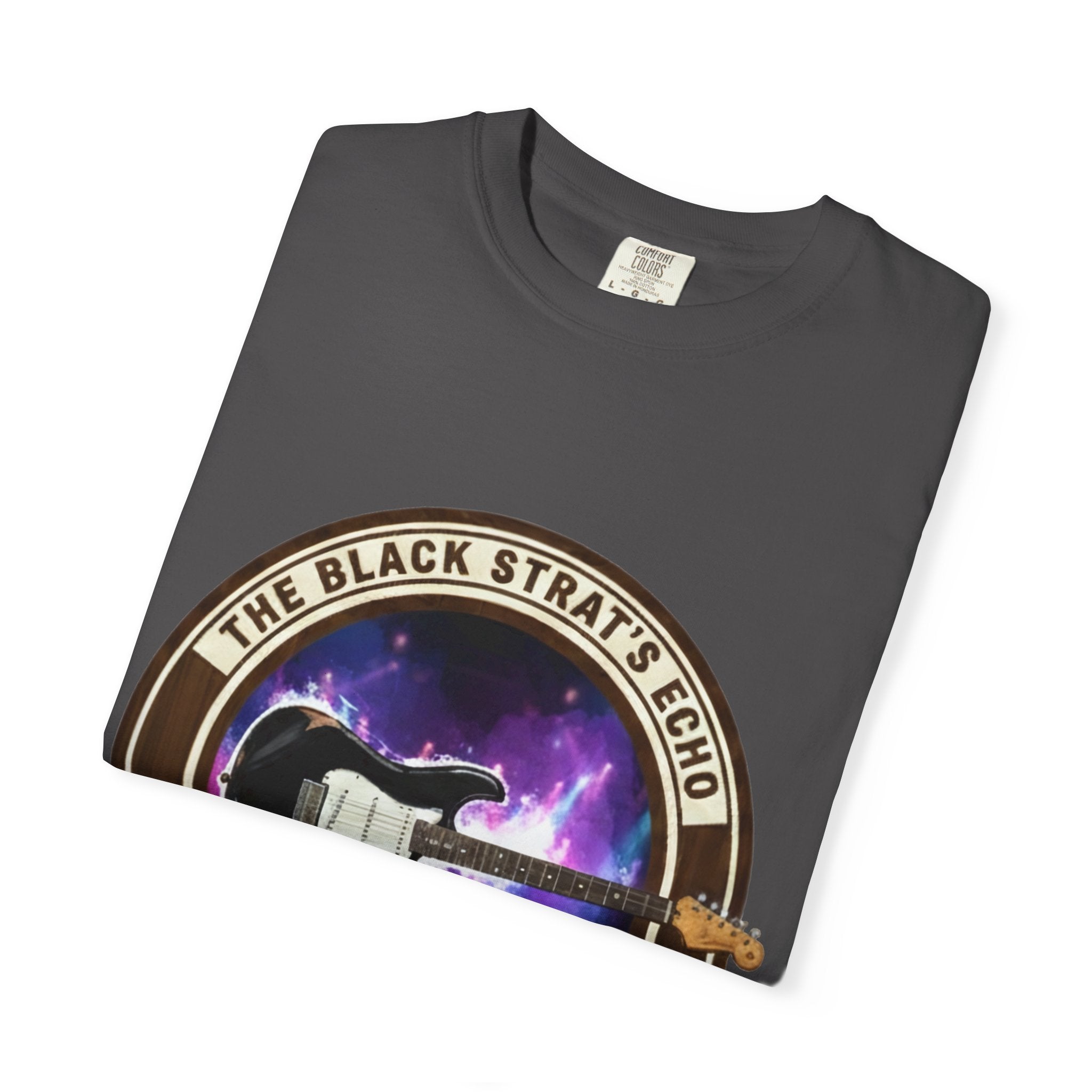 The Black Strat T-Shirt | David Gilmour Pink Floyd Guitar Legend Tee