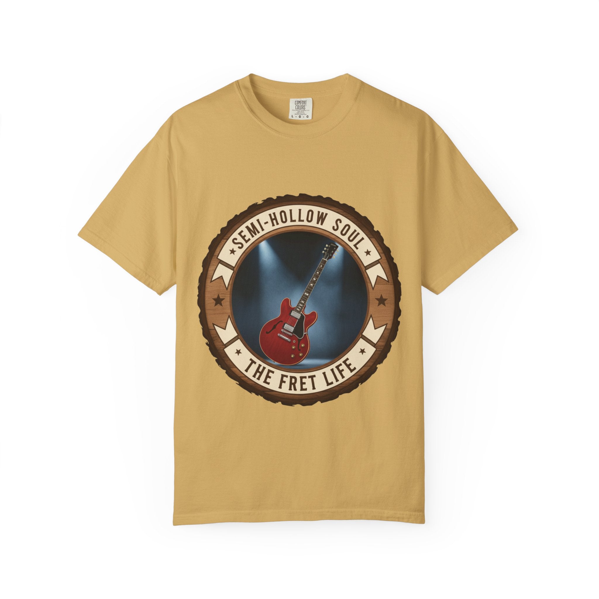 Semi-Hollow Soul Tee | Gibson ES-335 Blues Jazz Guitar Shirt