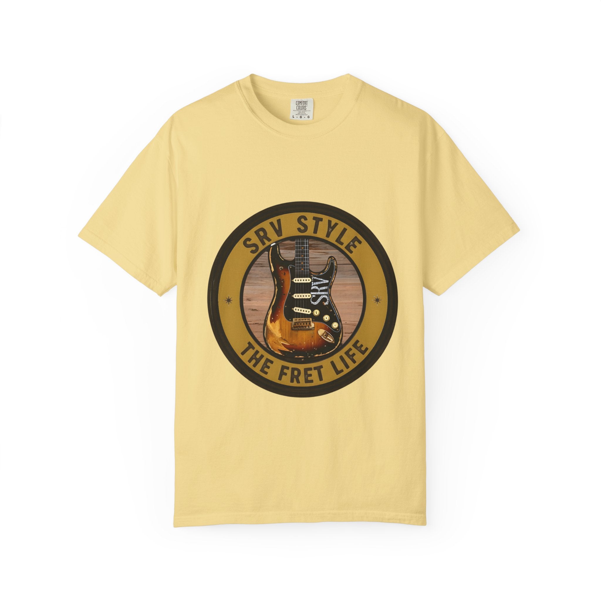 SRV Style Tee | Blues Guitar Fan T-Shirt