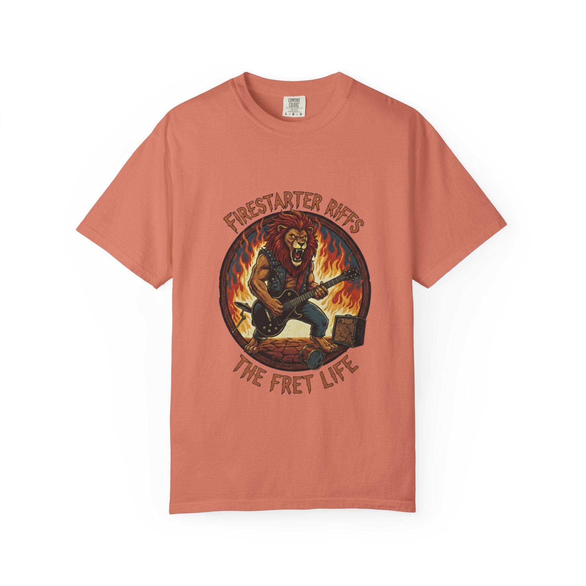 Firestarter Riffs: The Lion Rocker T-Shirt