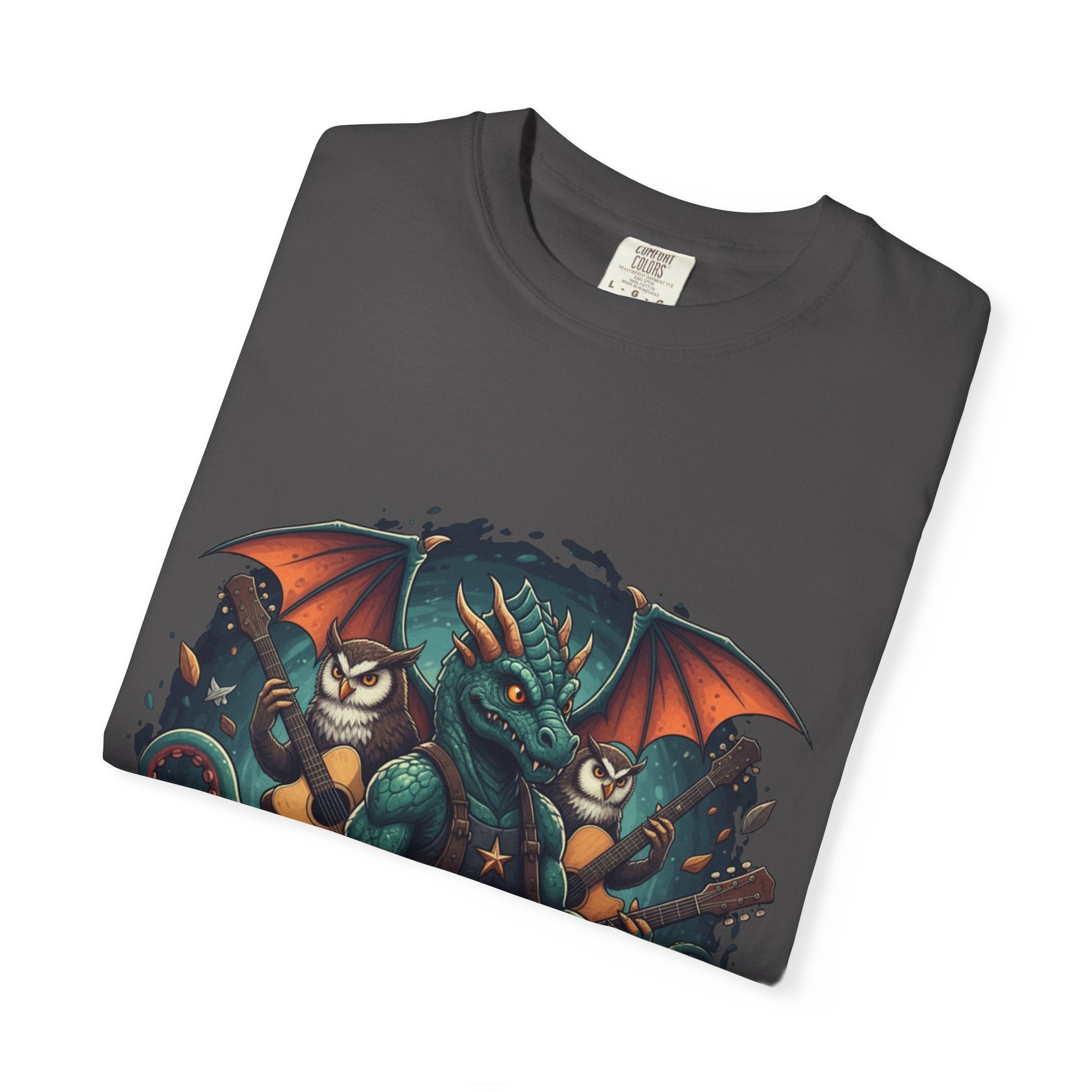 Dragon's Chord: Epic Guitar Tee