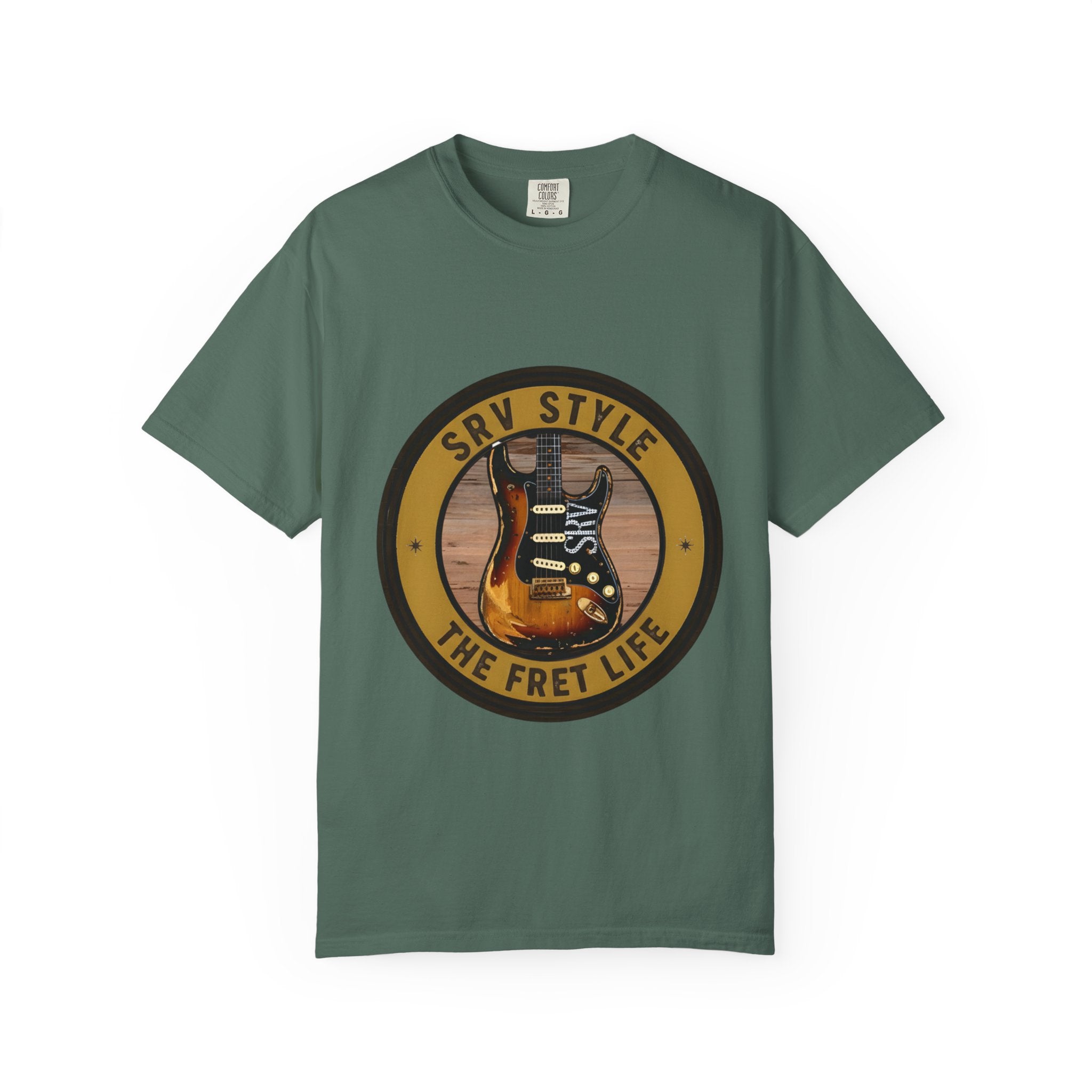 SRV Style Tee | Blues Guitar Fan T-Shirt