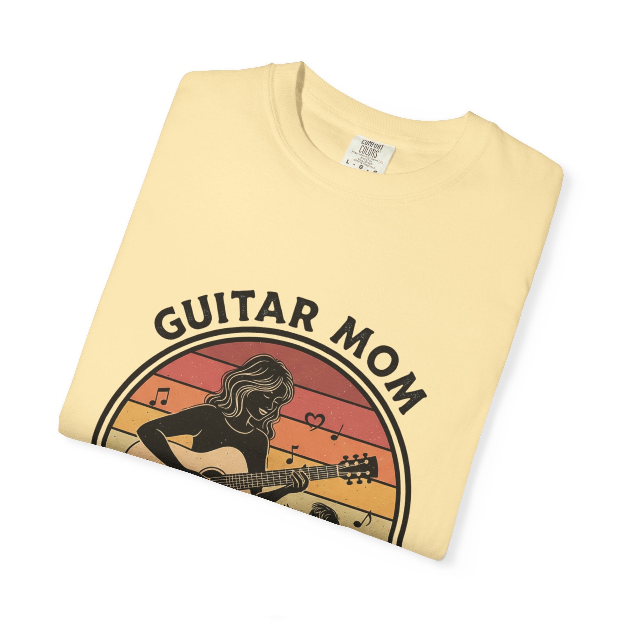 Guitar Mom: The Fret Life Acoustic Silhouette Tee