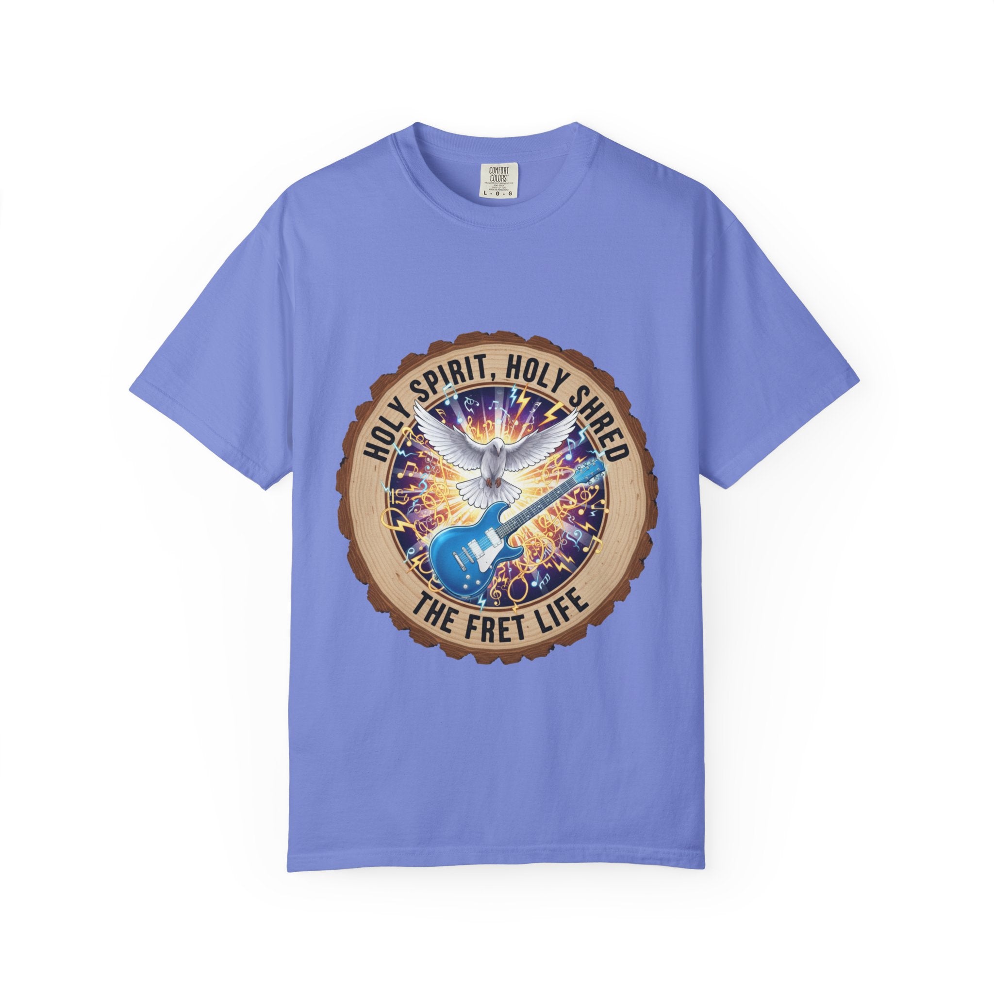 Holy Spirit Holy Shred T-Shirt | Christian Guitar Worship Tee