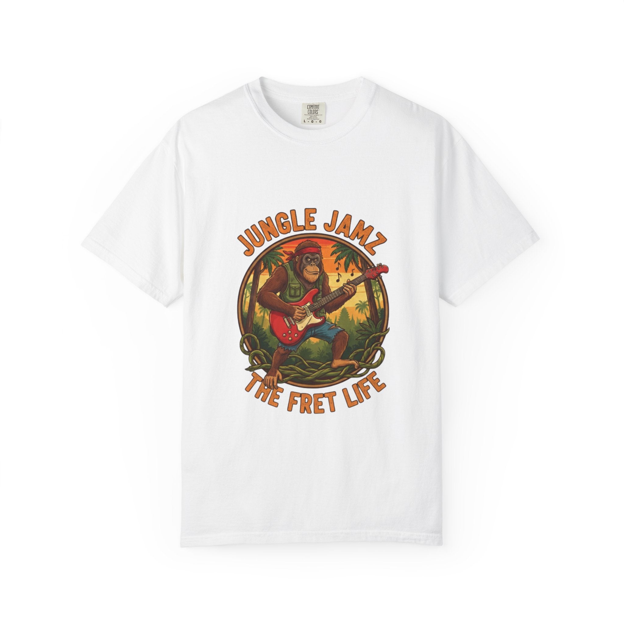Jungle Jamz: Orangutan's Acoustic Groove Fret Life Tee