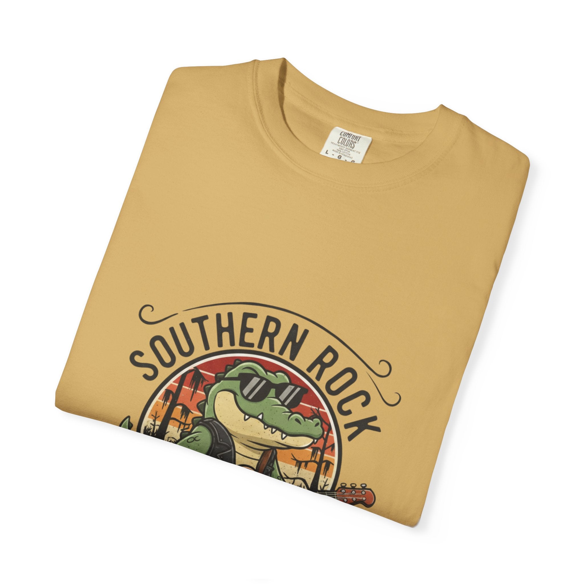 Southern Rock Gator: The Fret Life Swamp Jam Tee