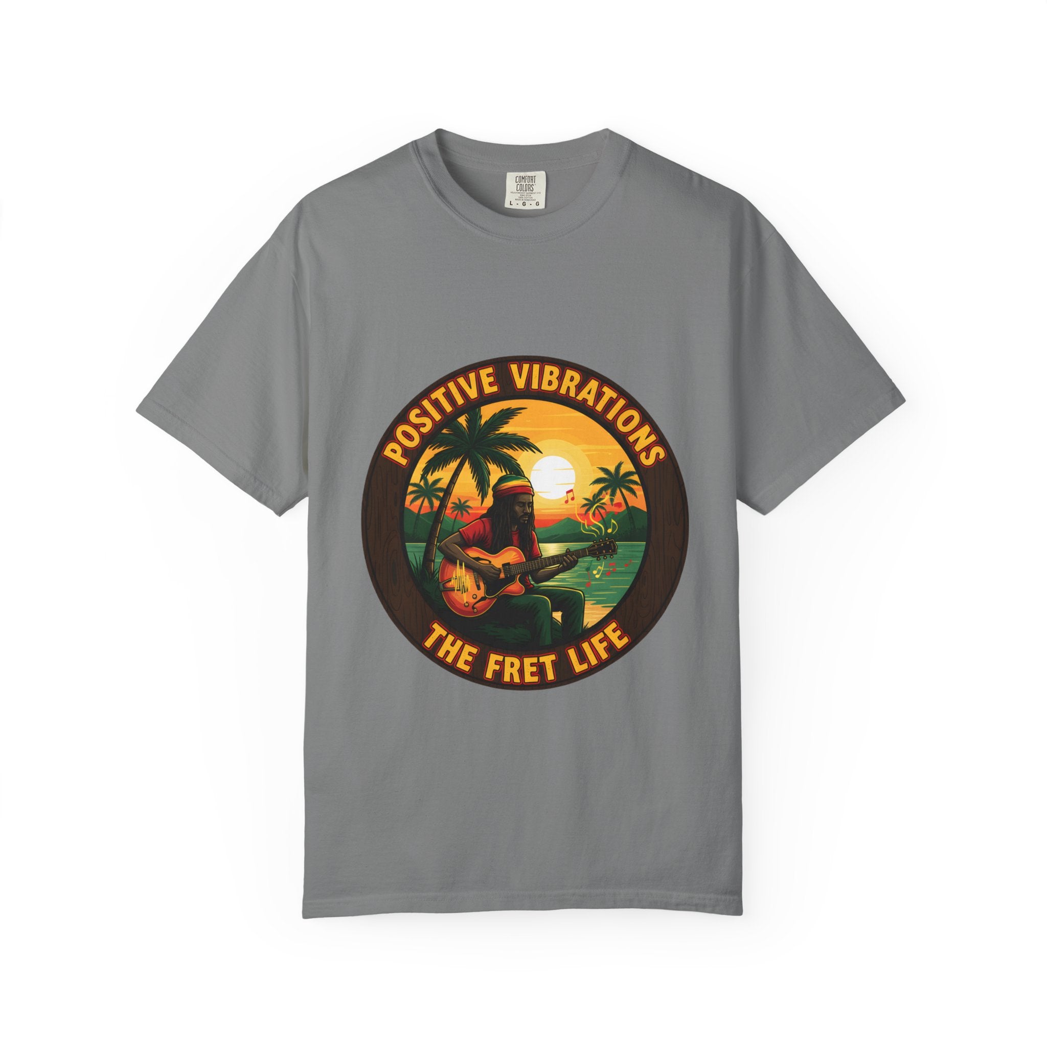 Positive Vibrations - The Fret Life Reggae Tee