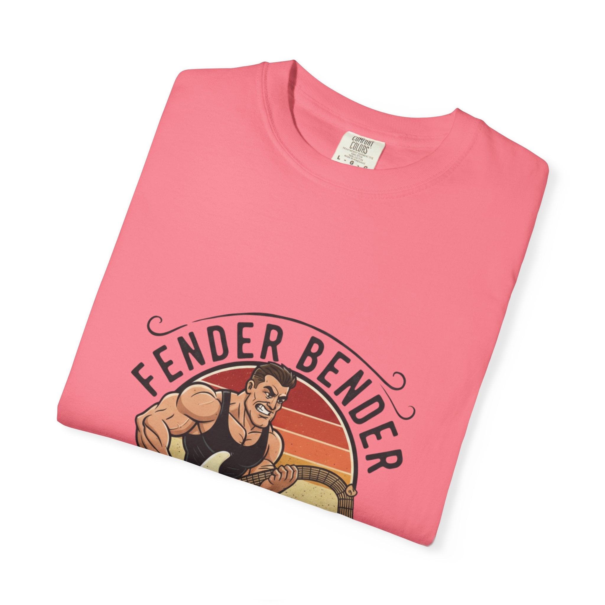 Fender Bender: The Fret Life T-Shirt (Vintage Rocker Edition)