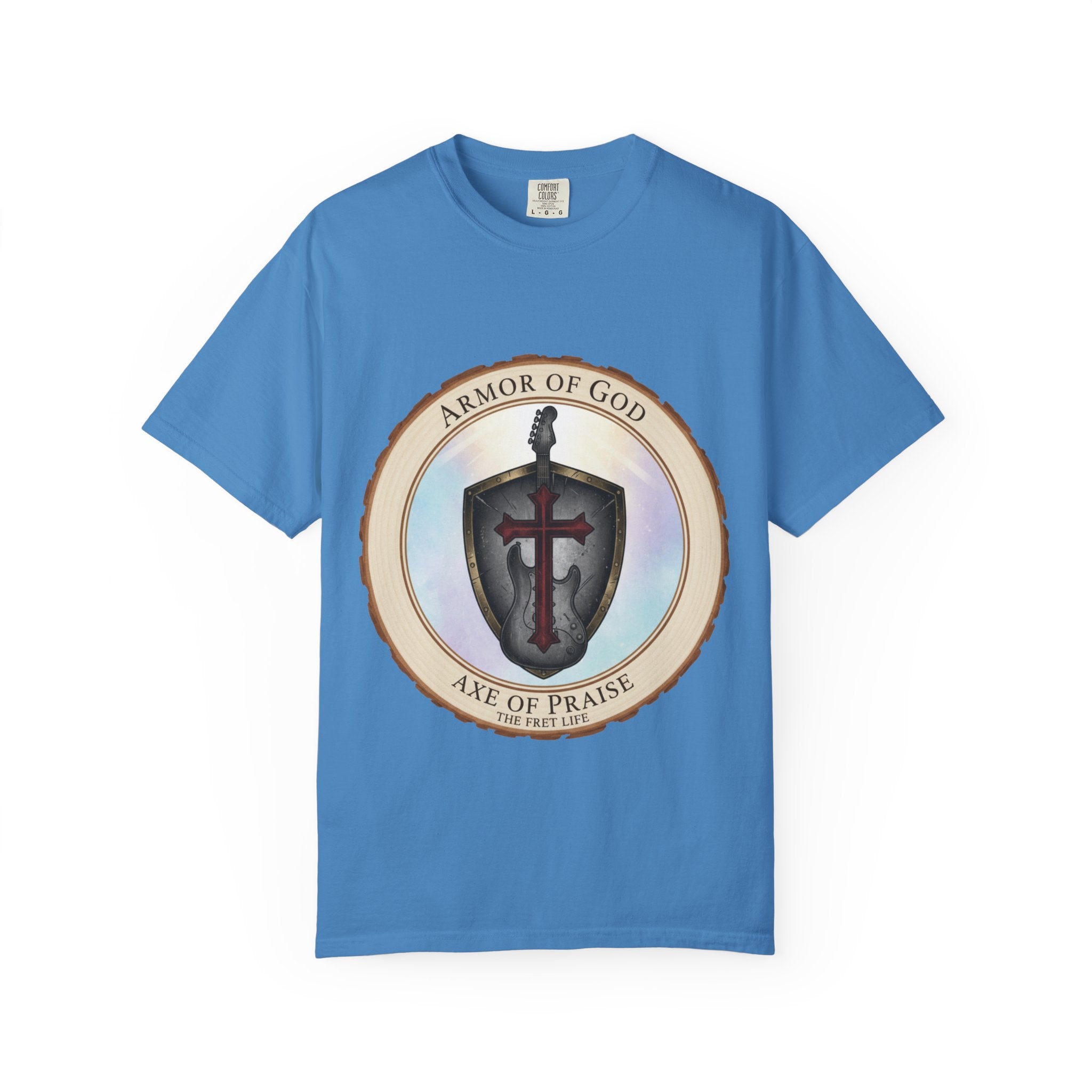 Armor of God T-Shirt | Ephesians 6 Christian Guitarist Tee