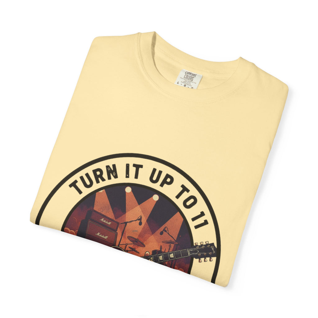 Turn it Up to 11 Unisex Guitar T-Shirt - Music Lover Gift Idea