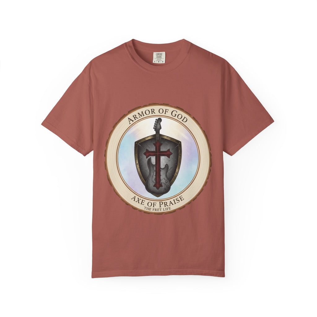 Armor of God T-Shirt | Ephesians 6 Christian Guitarist Tee