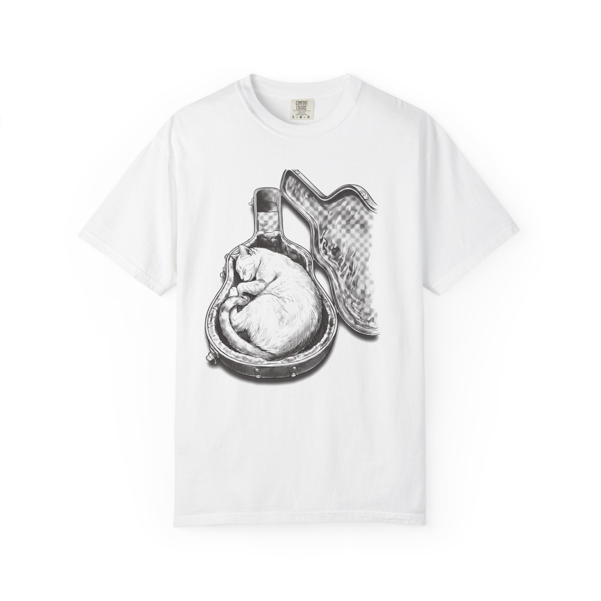 Cat Asleep in Case T-Shirt