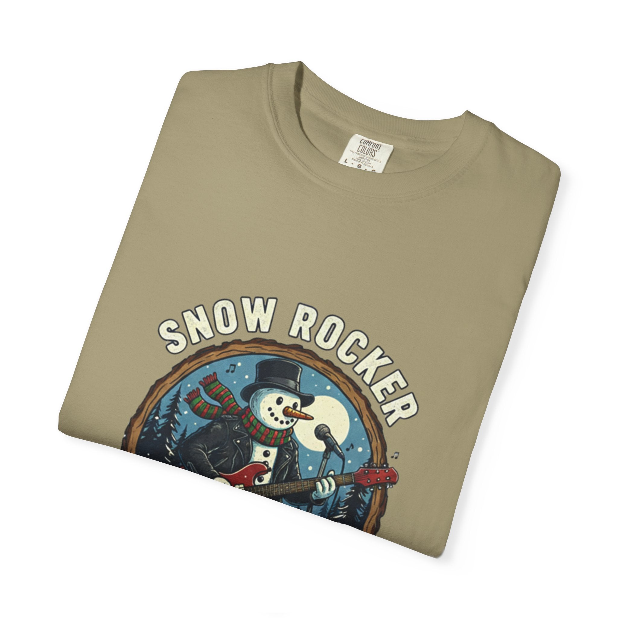 Snow Rocker: Frosty's Fret Life Winter Jam Tee