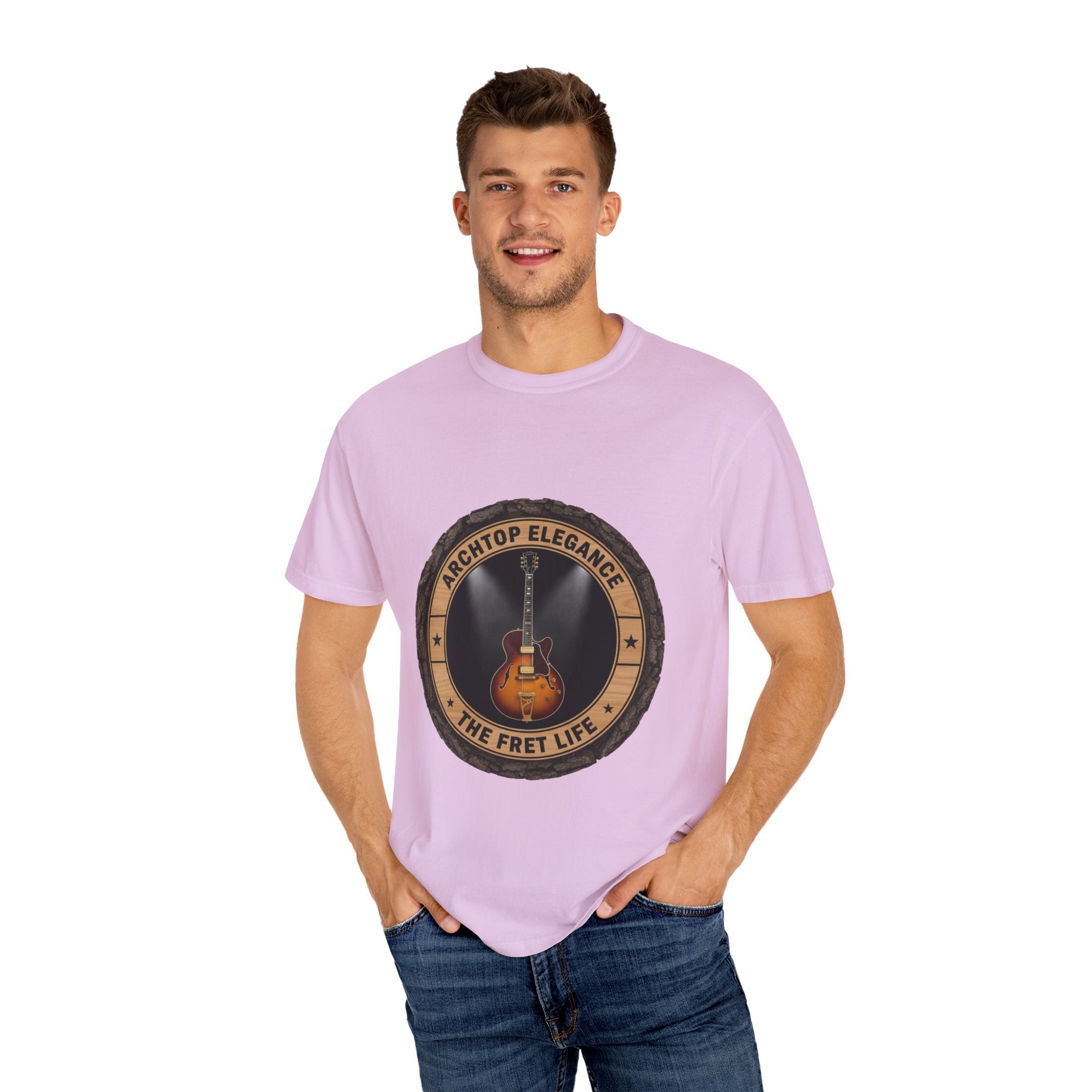 Archtop Elegance Tee | Jazz Guitar Big Band Blues Fan Shirt