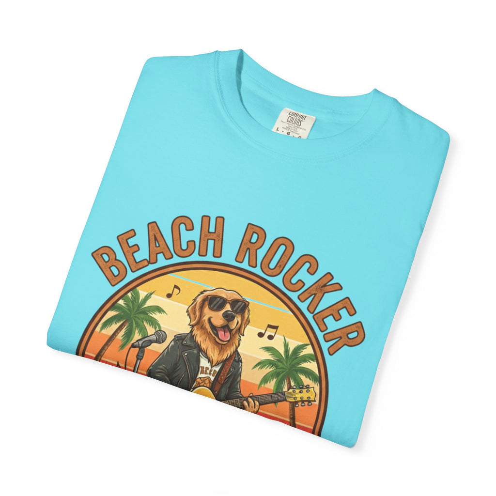 Beach Rocker: Golden's Sunset Shred Fret Life Tee
