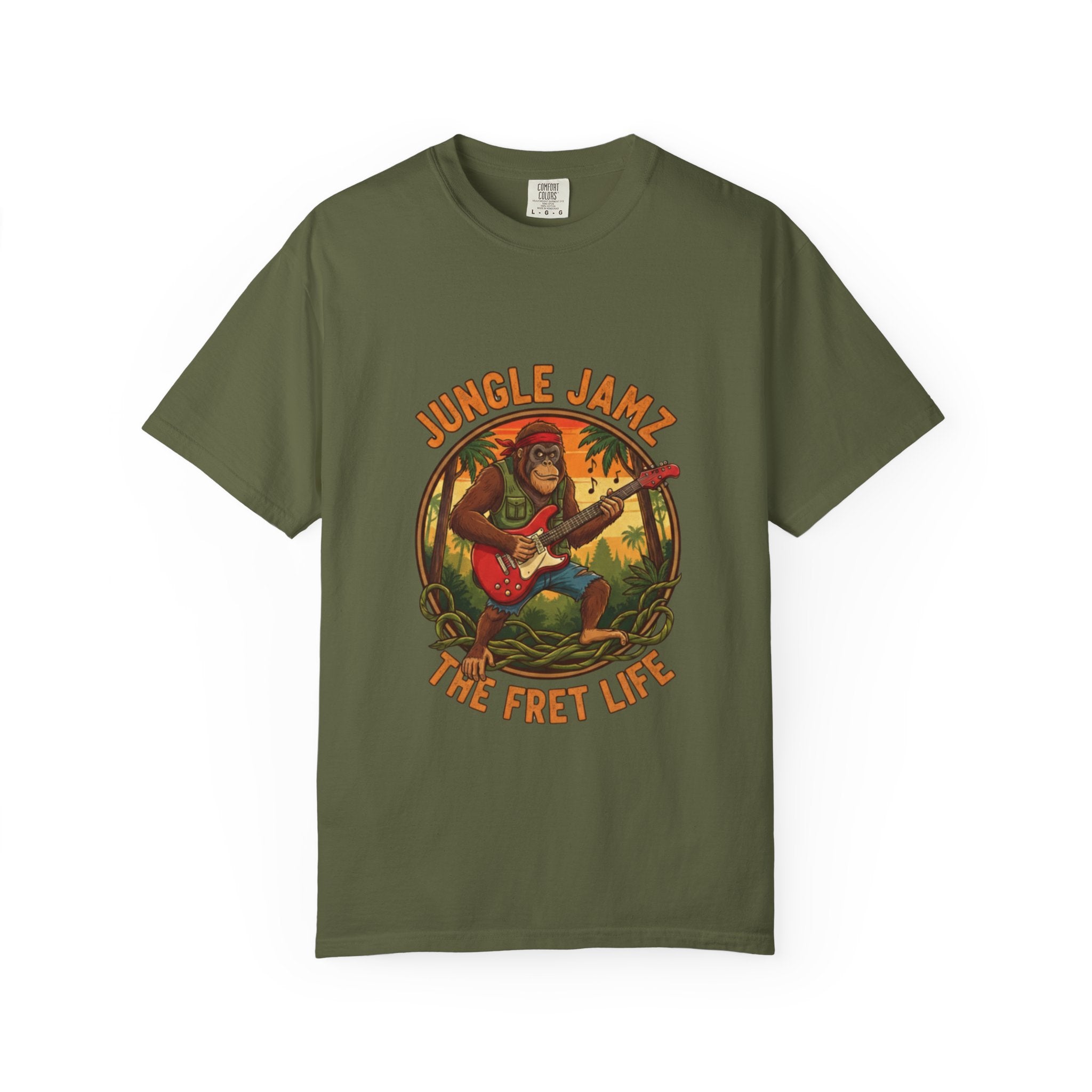Jungle Jamz: Orangutan's Acoustic Groove Fret Life Tee