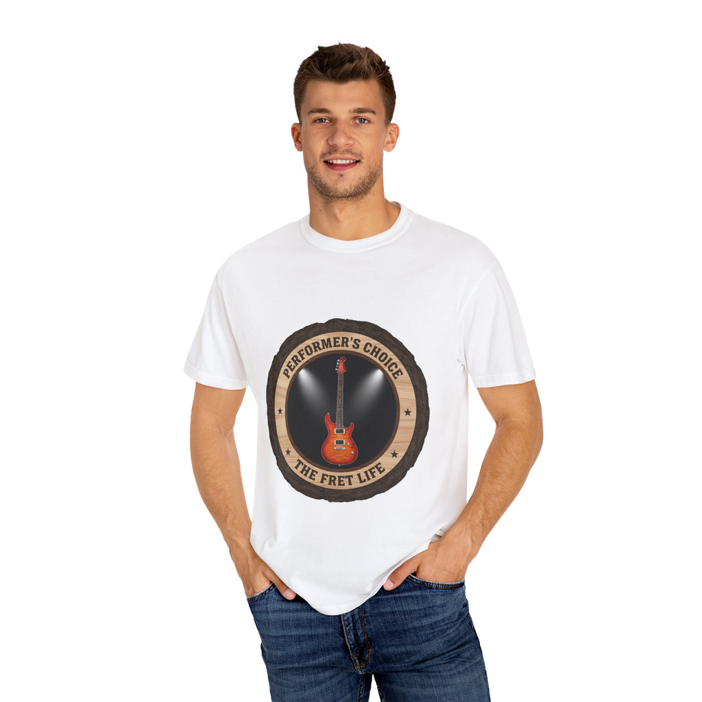 Performer's Choice Tee | Music Man Luke Axis Electric Guitar Shirt