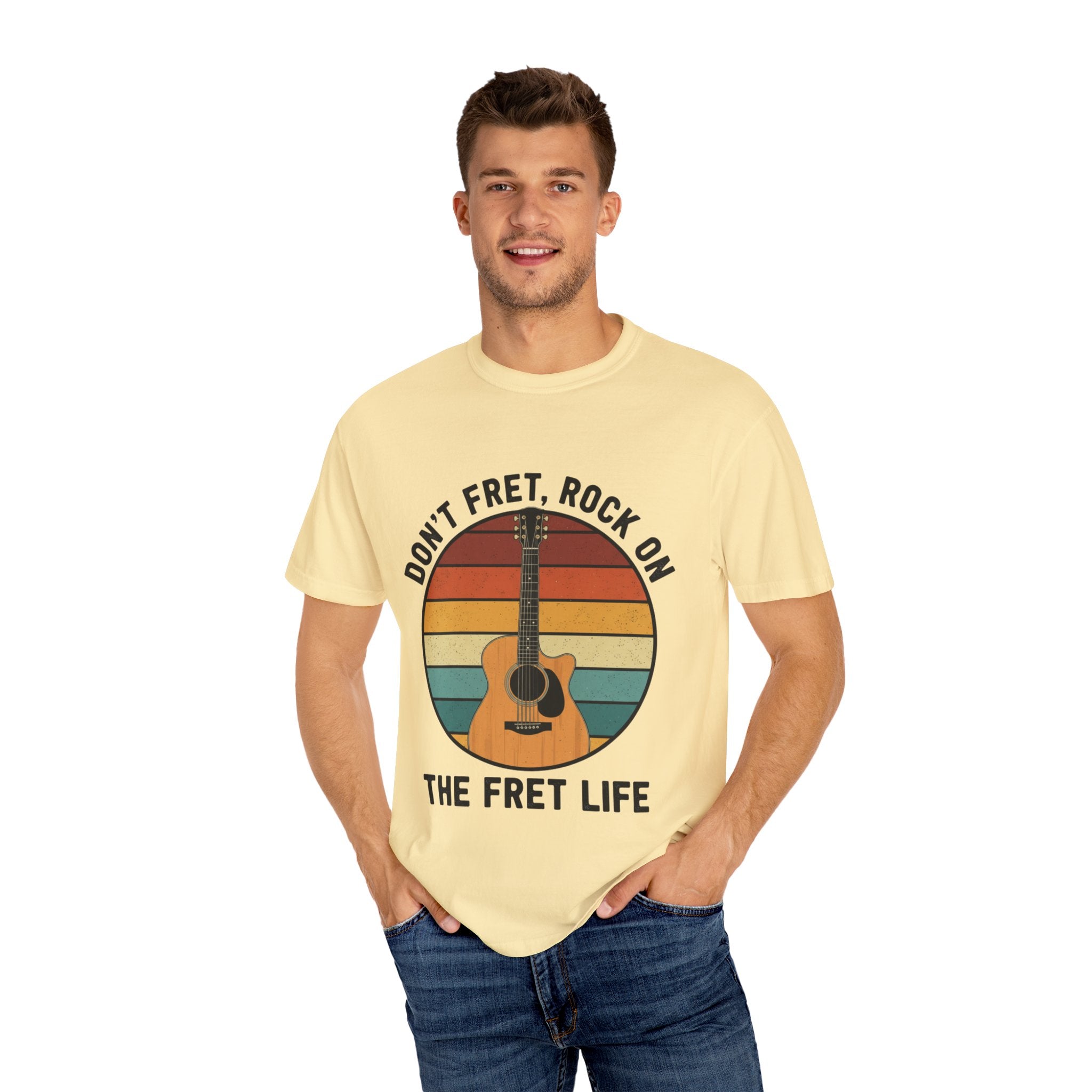 Don't Fret, Rock On : Guitar T-Shirt