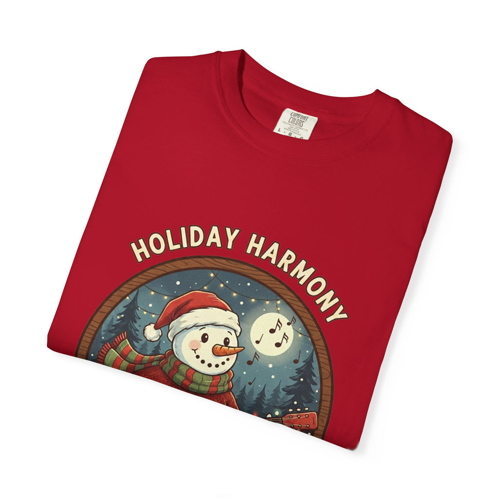 Holiday Harmony: Snowman's Festive Fret Life Tee