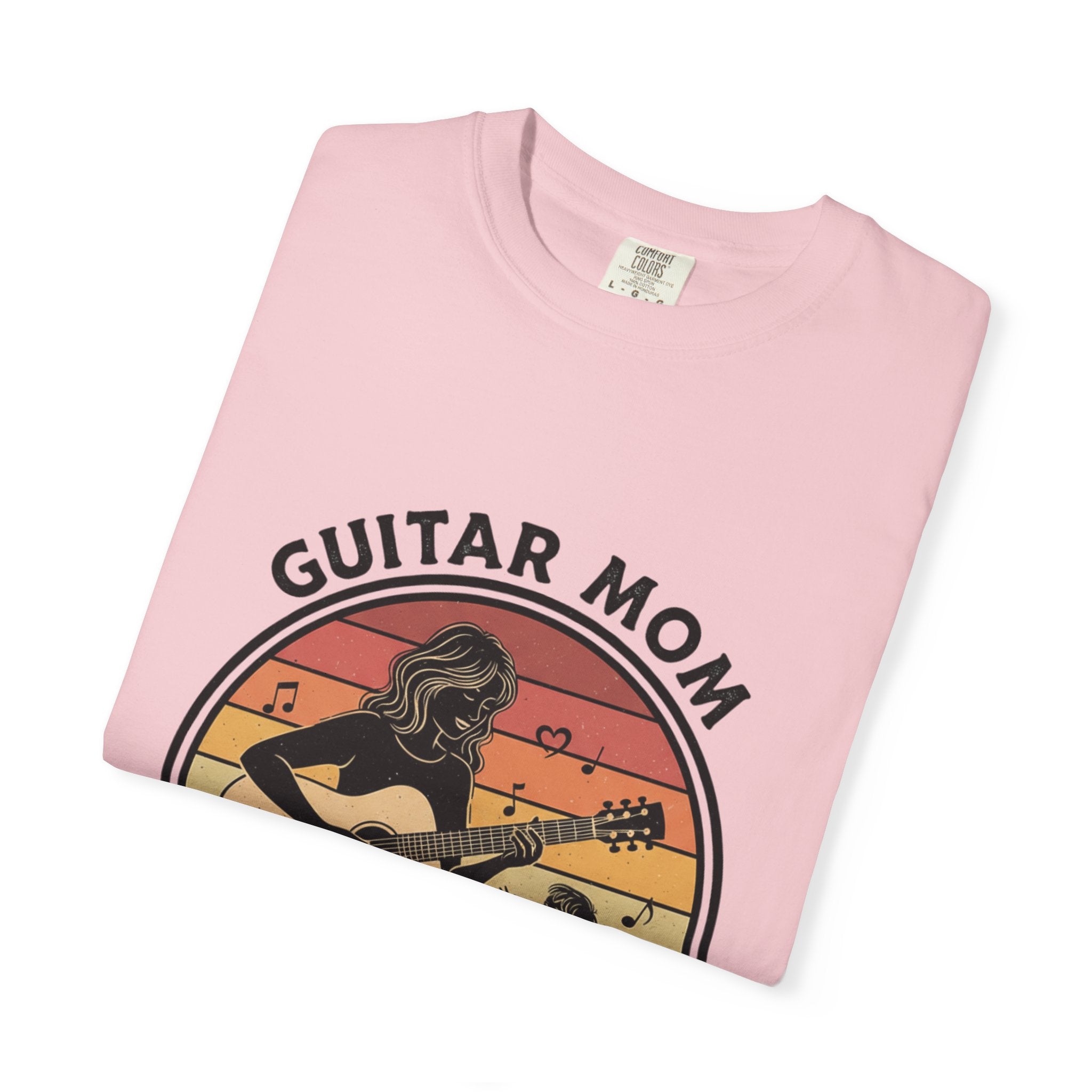 Guitar Mom: The Fret Life Acoustic Silhouette Tee
