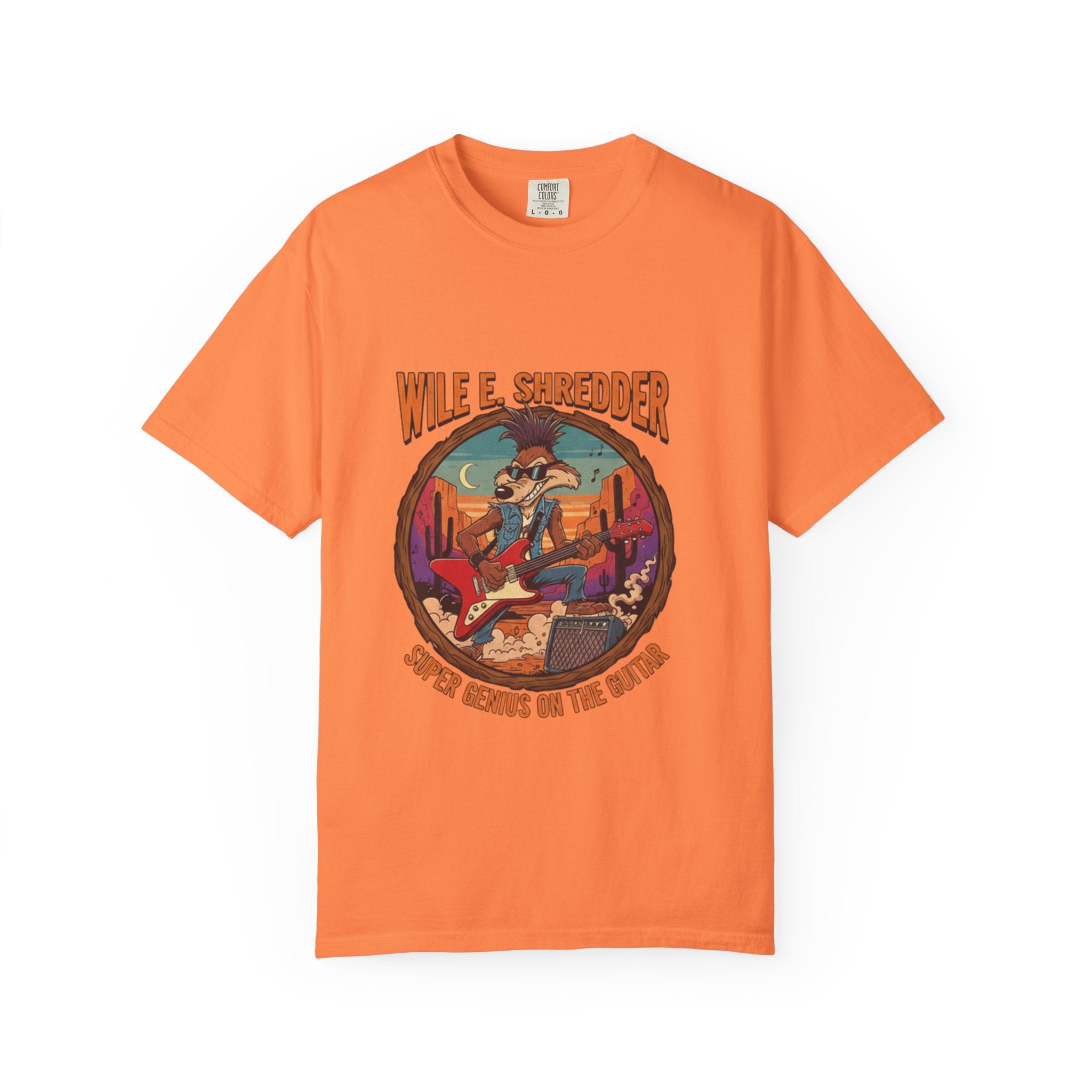 Wile E Shredder Desert Guitar - Graphic T-Shirt