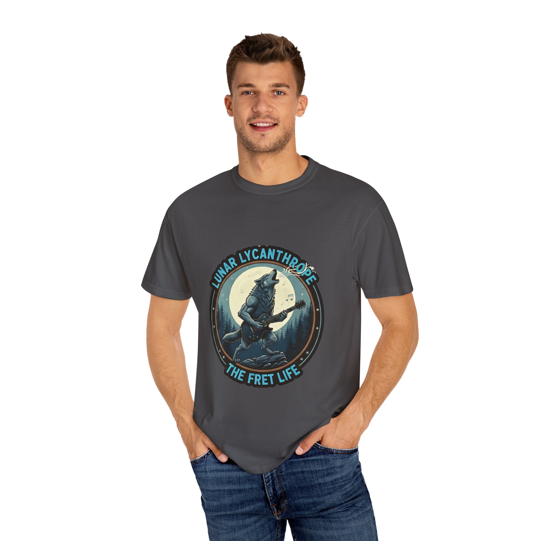 Lunar Lycanthrope: Full Moon Fret Life Tee