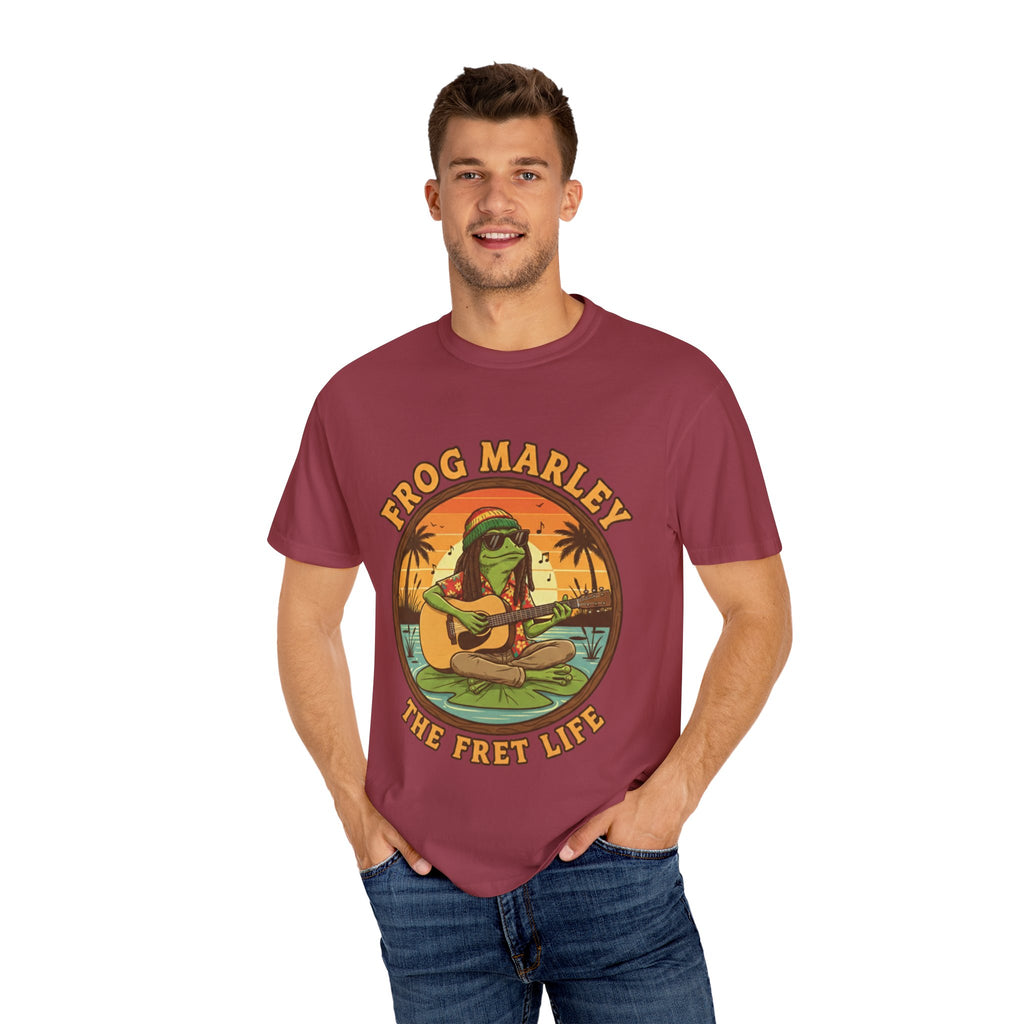 Frog Marley: Reggae Ribbit Rhythms Fret Life Tee