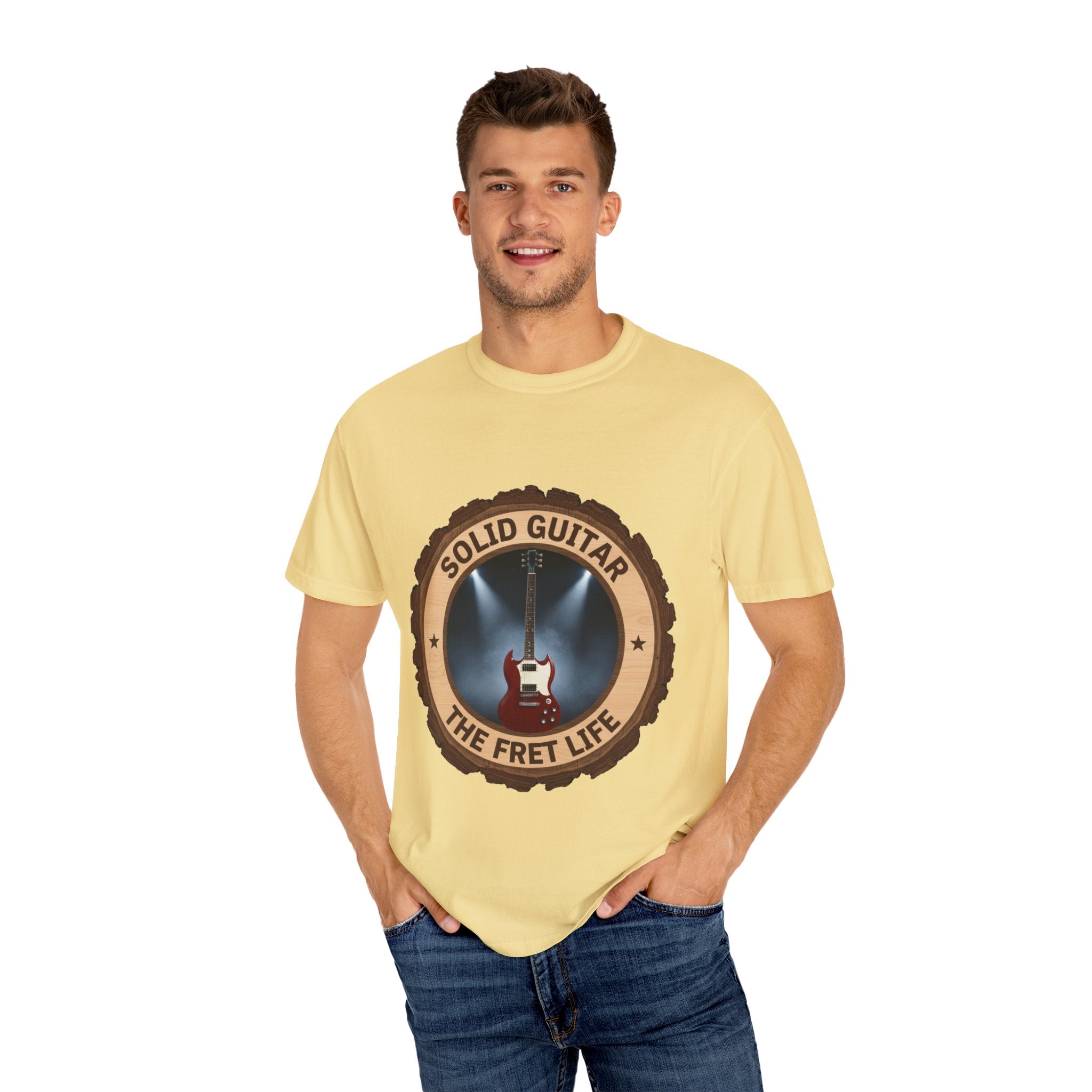 Solid Guitar Tee | Gibson SG Rock Electric Guitar Fan Shirt