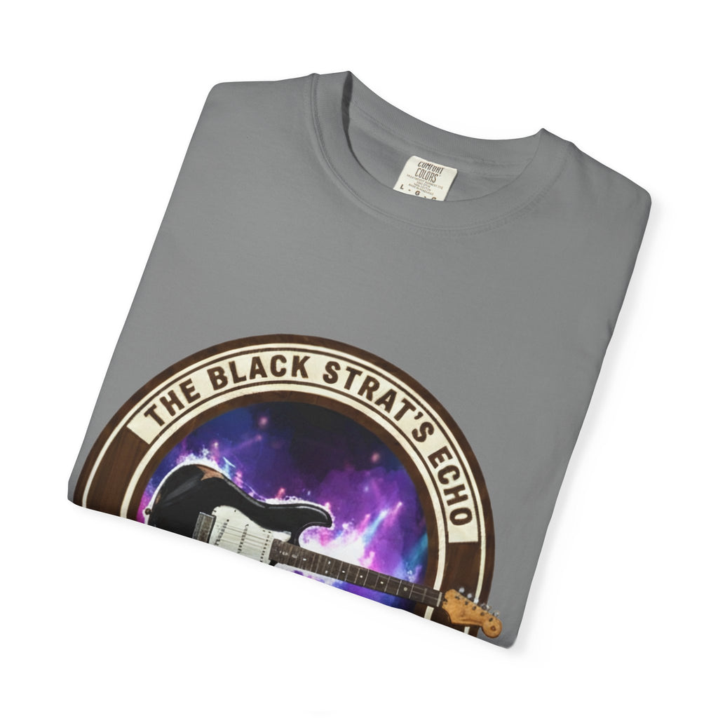 The Black Strat T-Shirt | David Gilmour Pink Floyd Guitar Legend Tee