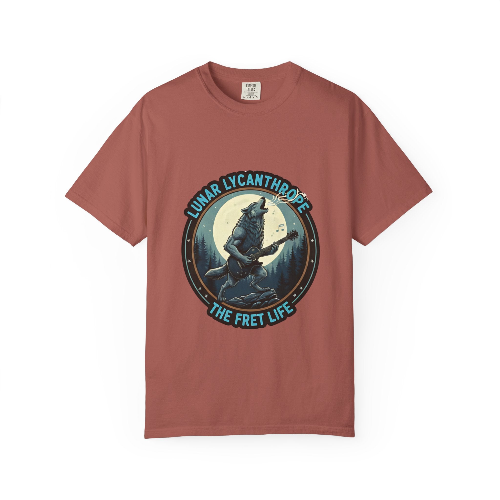 Lunar Lycanthrope: Full Moon Fret Life Tee