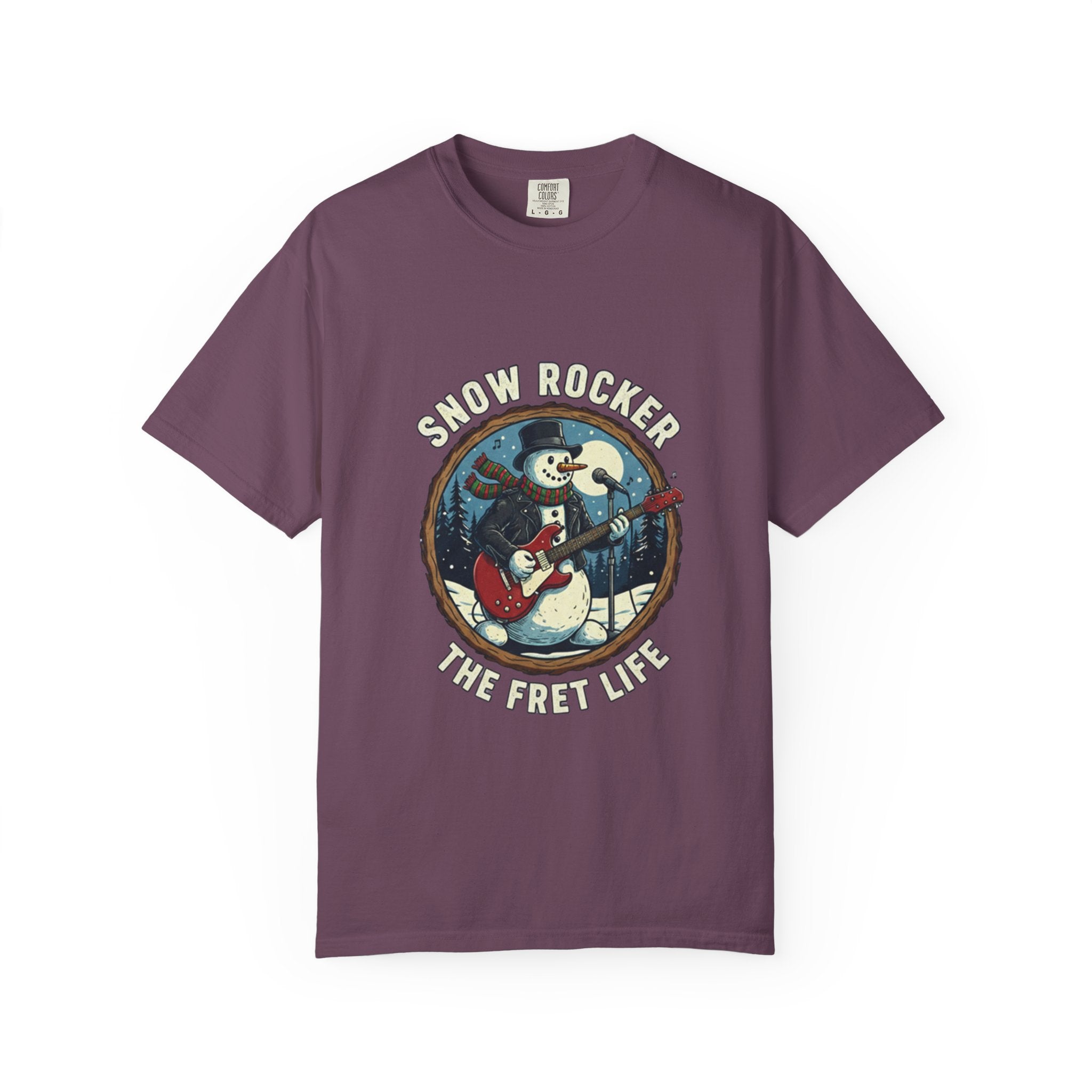 Snow Rocker: Frosty's Fret Life Winter Jam Tee