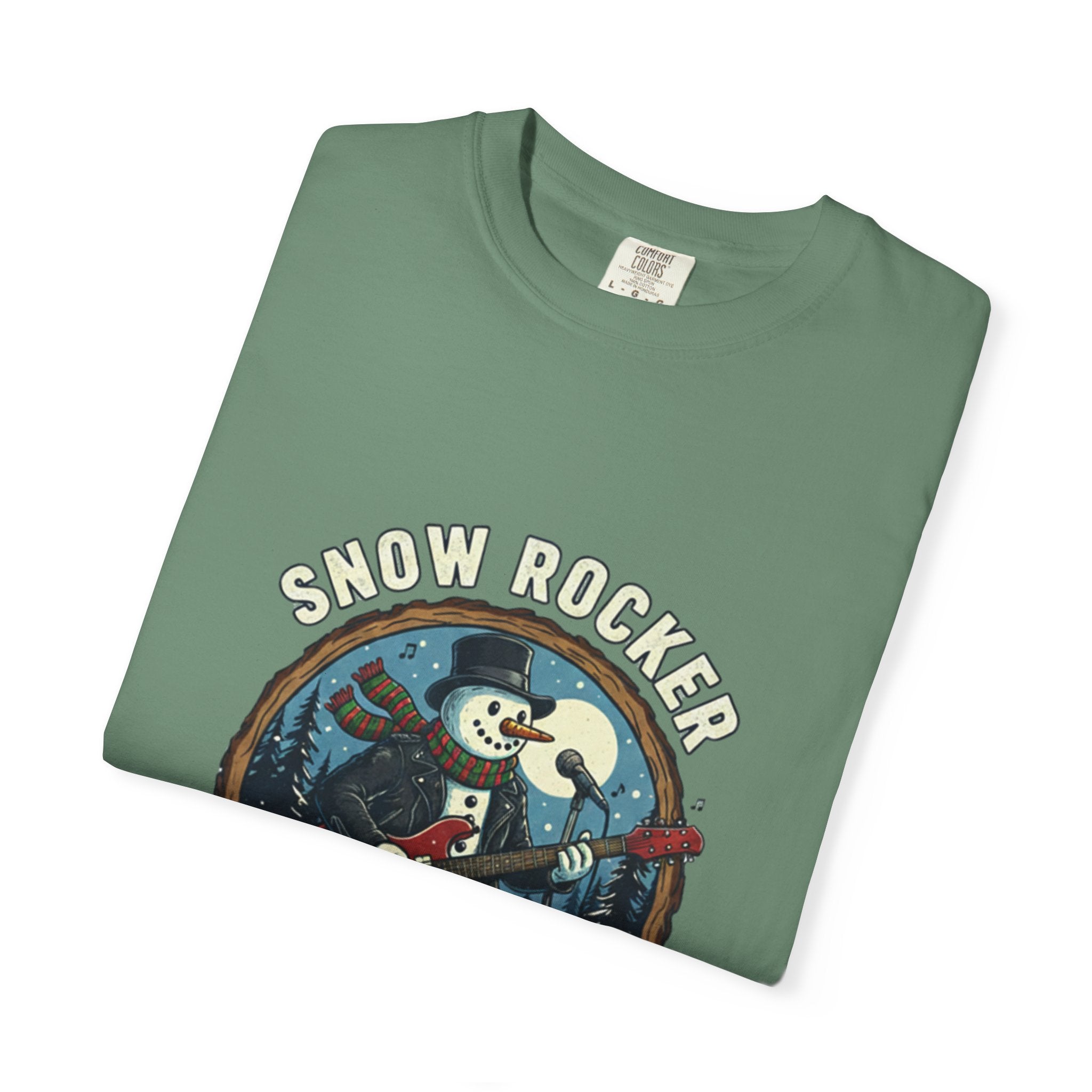 Snow Rocker: Frosty's Fret Life Winter Jam Tee