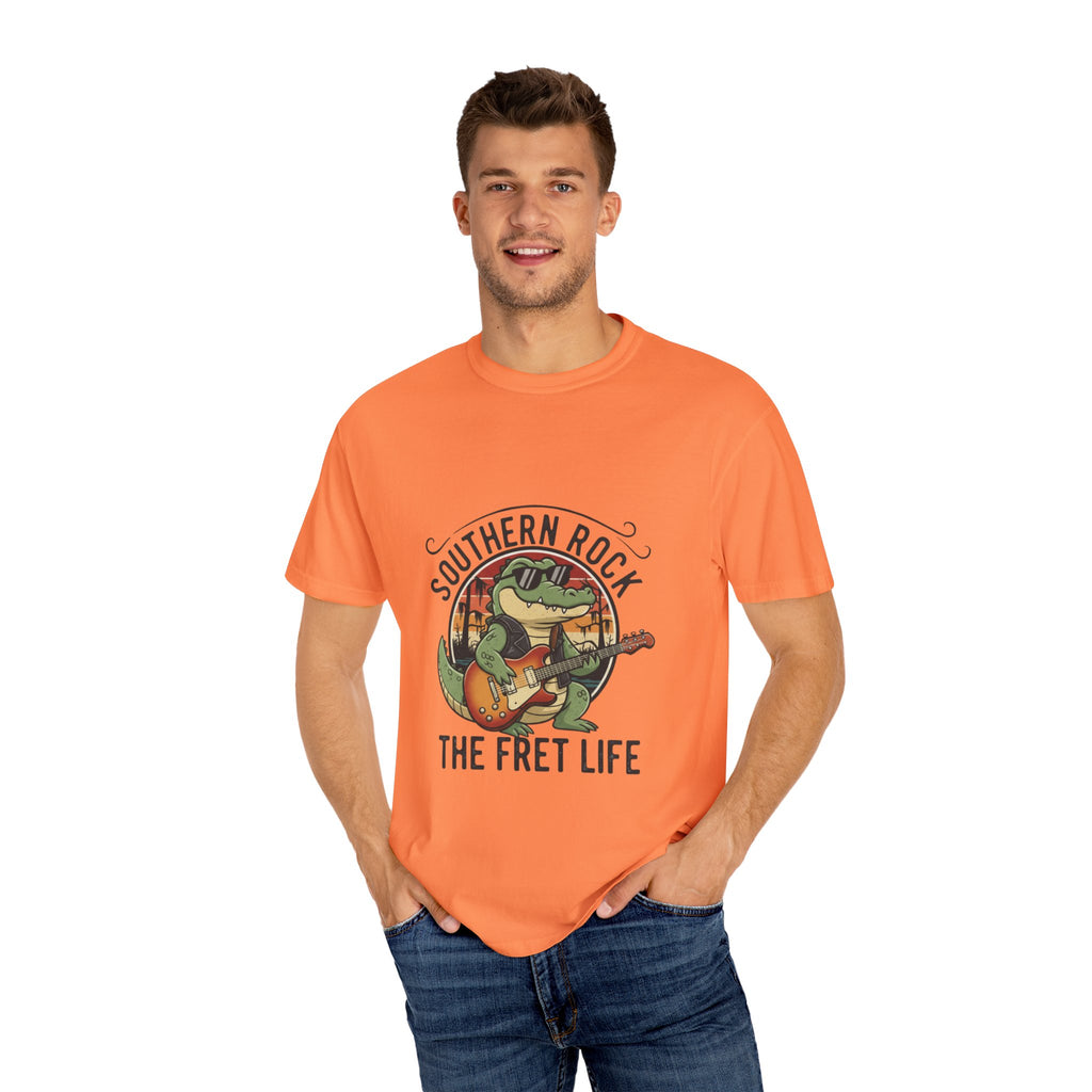 Southern Rock Gator: The Fret Life Swamp Jam Tee