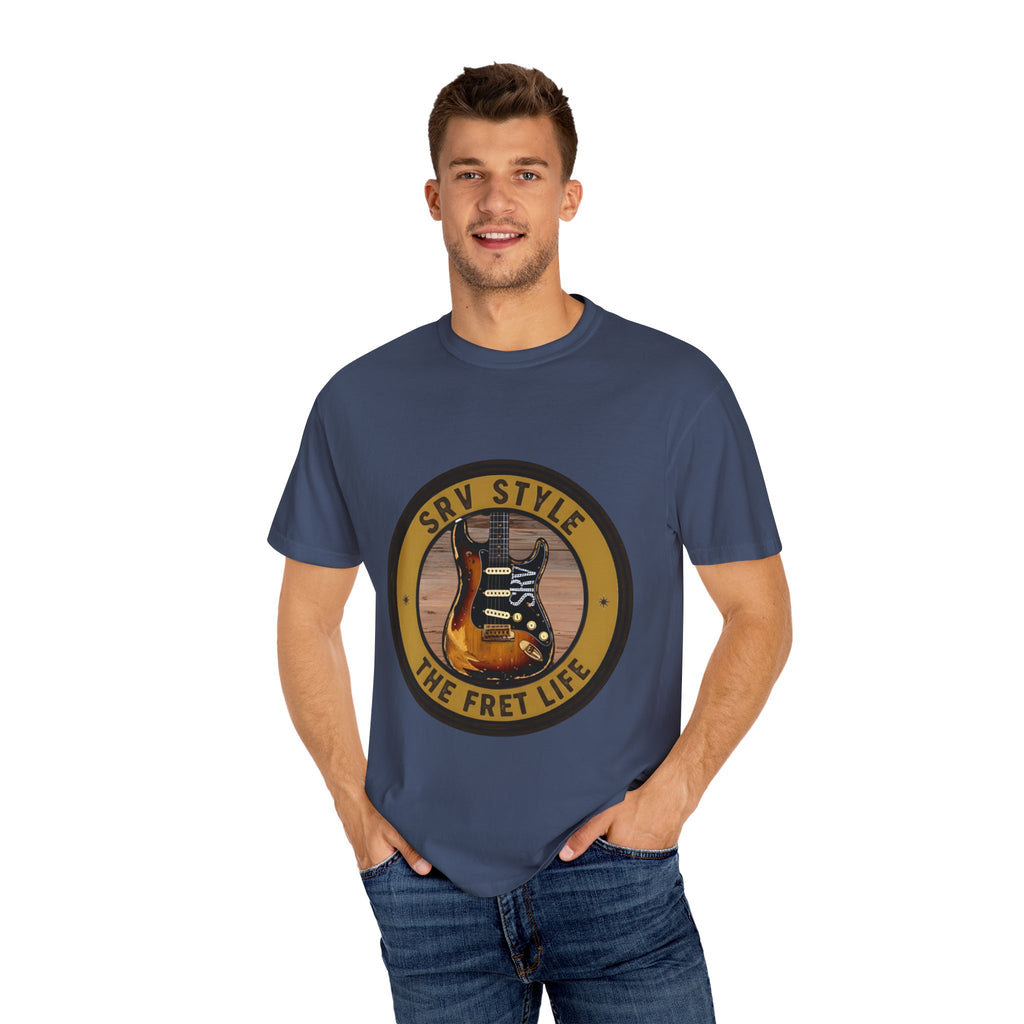 SRV Style Tee | Blues Guitar Fan T-Shirt
