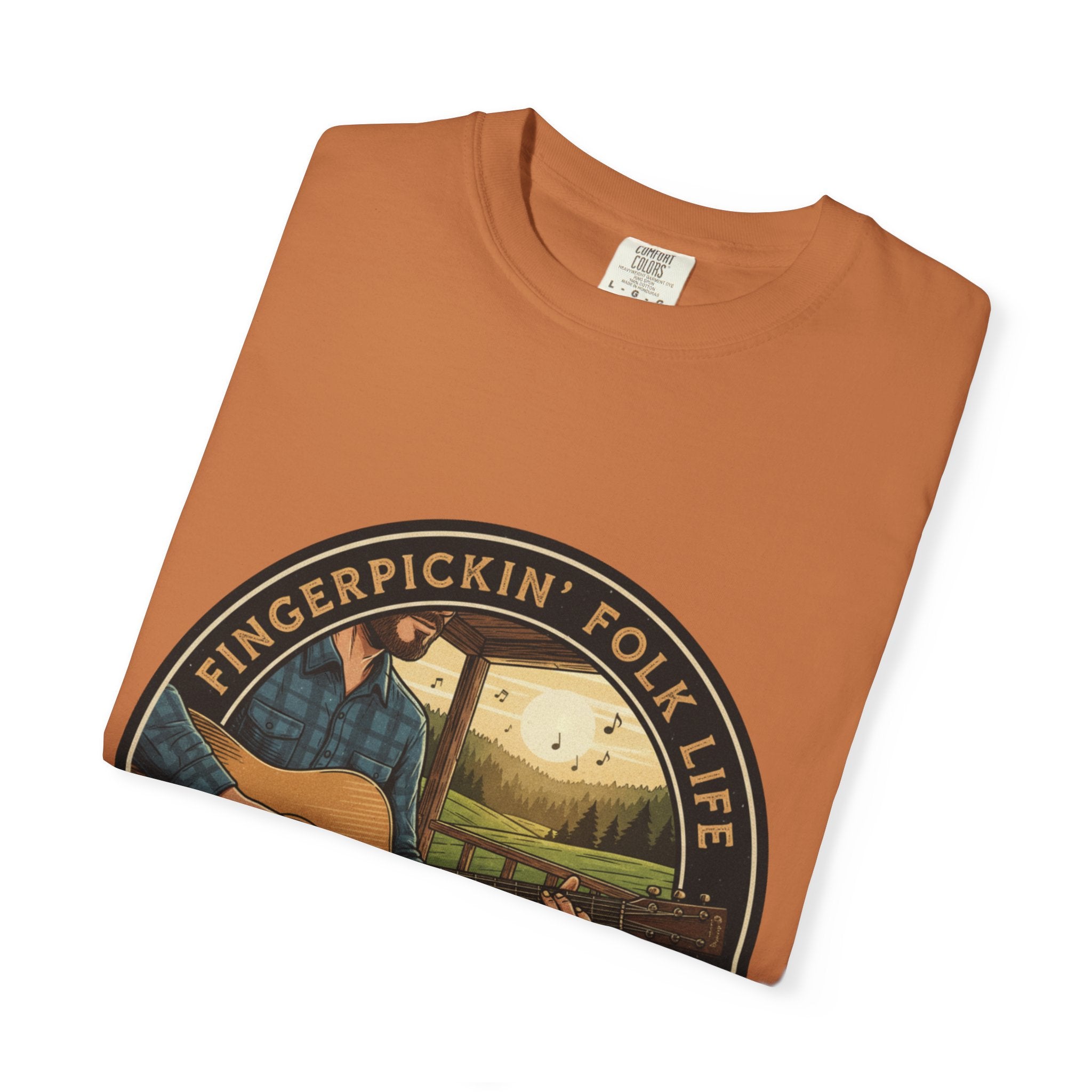 Fingerpickin' Folk Life: Porch & Sunset Acoustic Tee